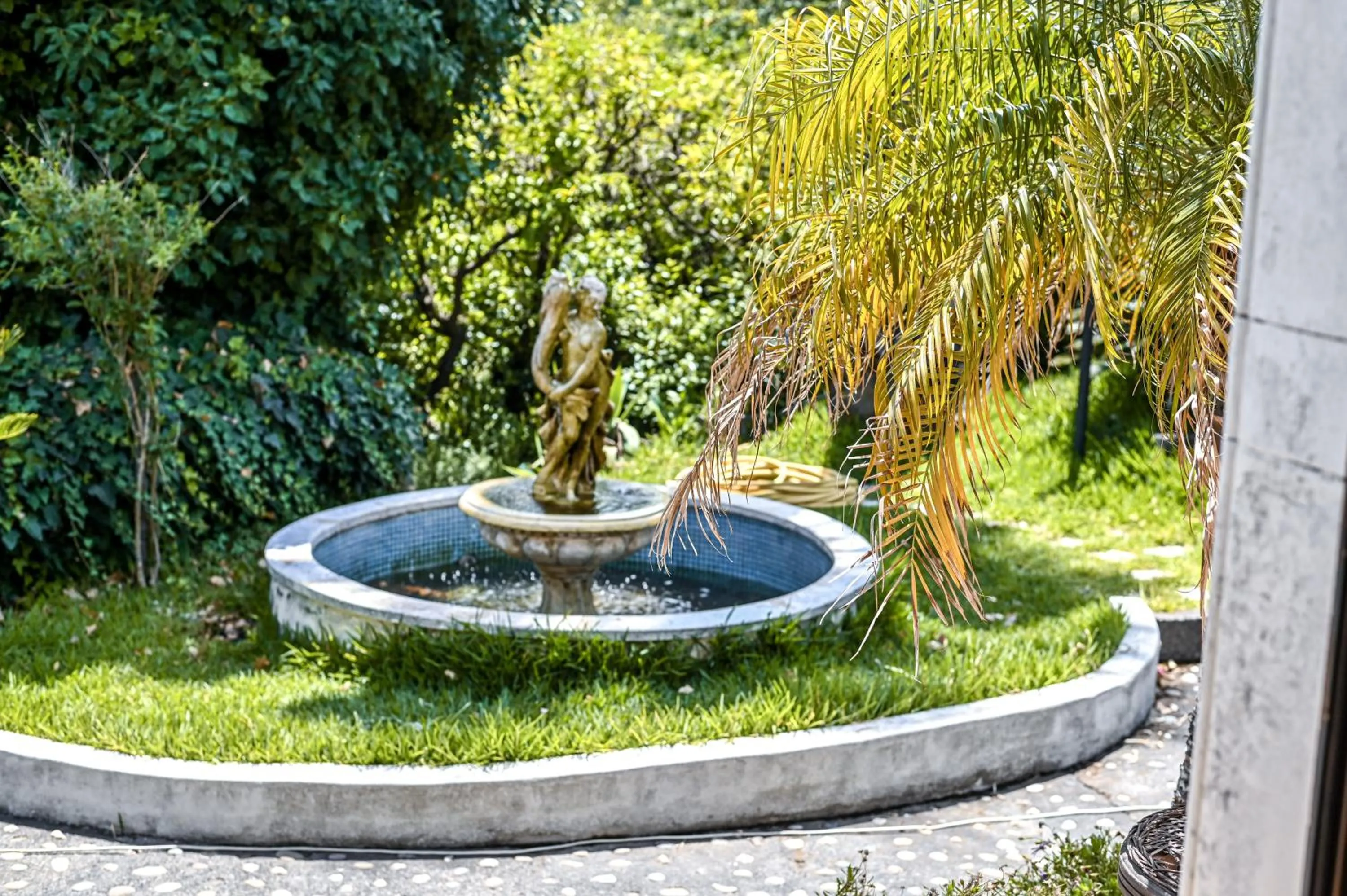 Garden view in IL Ciliegio Dell 'Etna