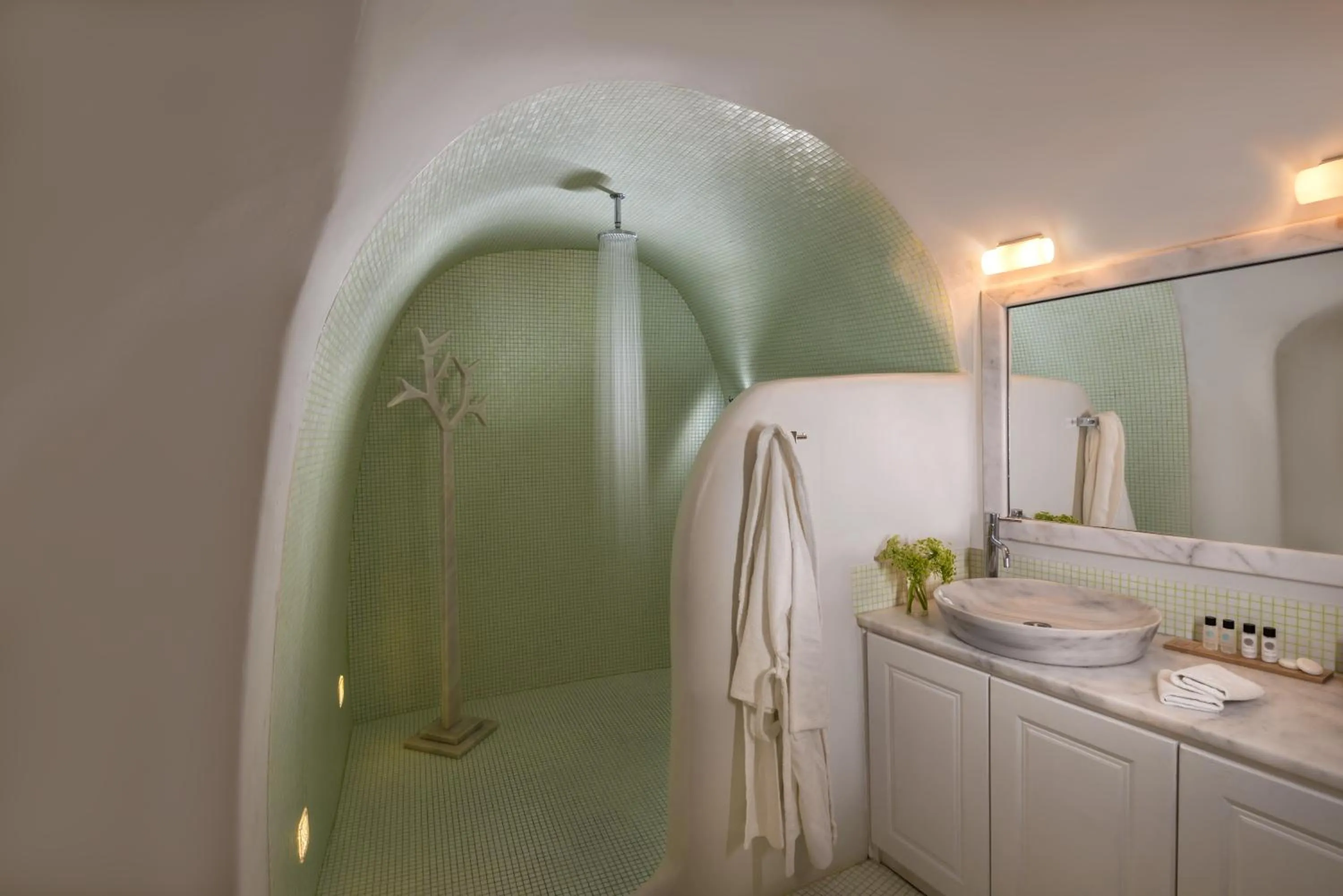 Bathroom in Hotel Galini