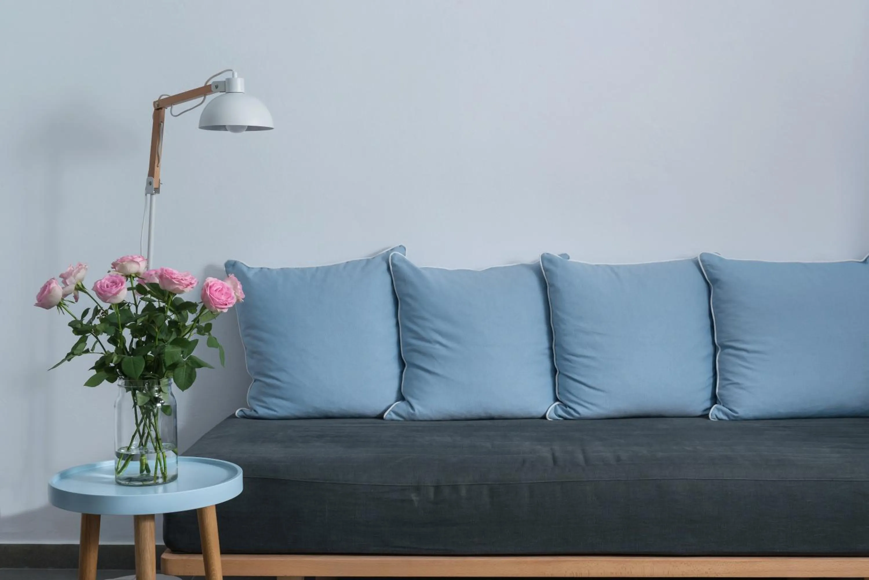 Seating area in Hotel Galini