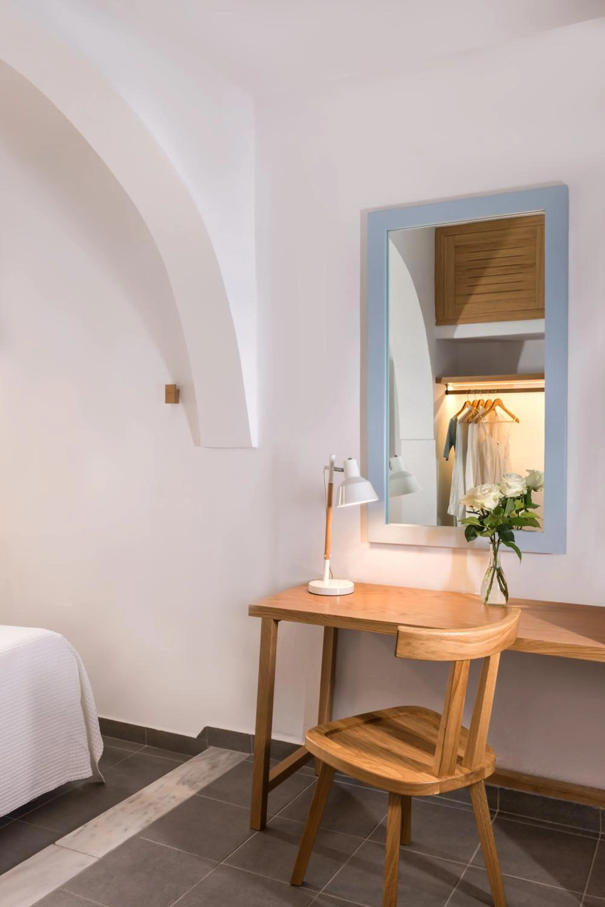 Seating area in Hotel Galini