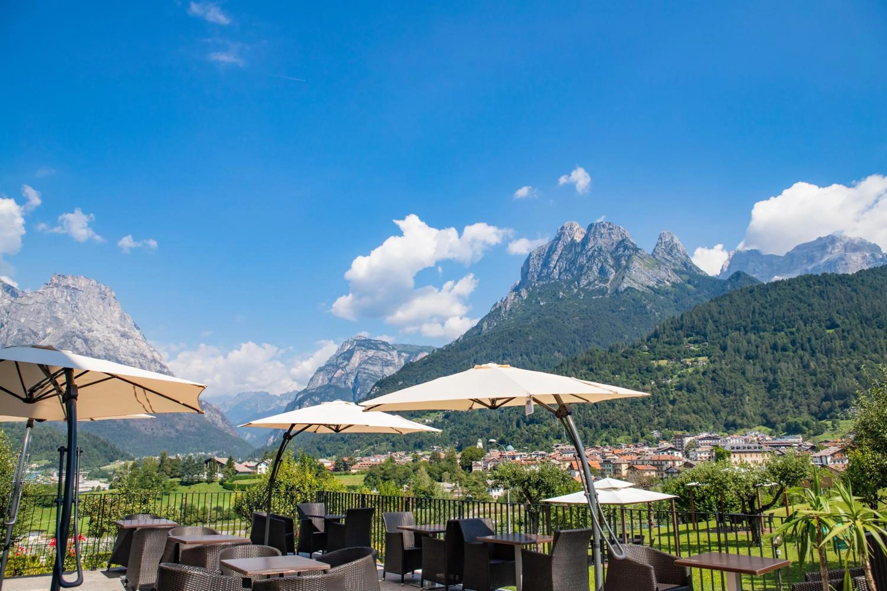Garden in Hotel Villa Imperina