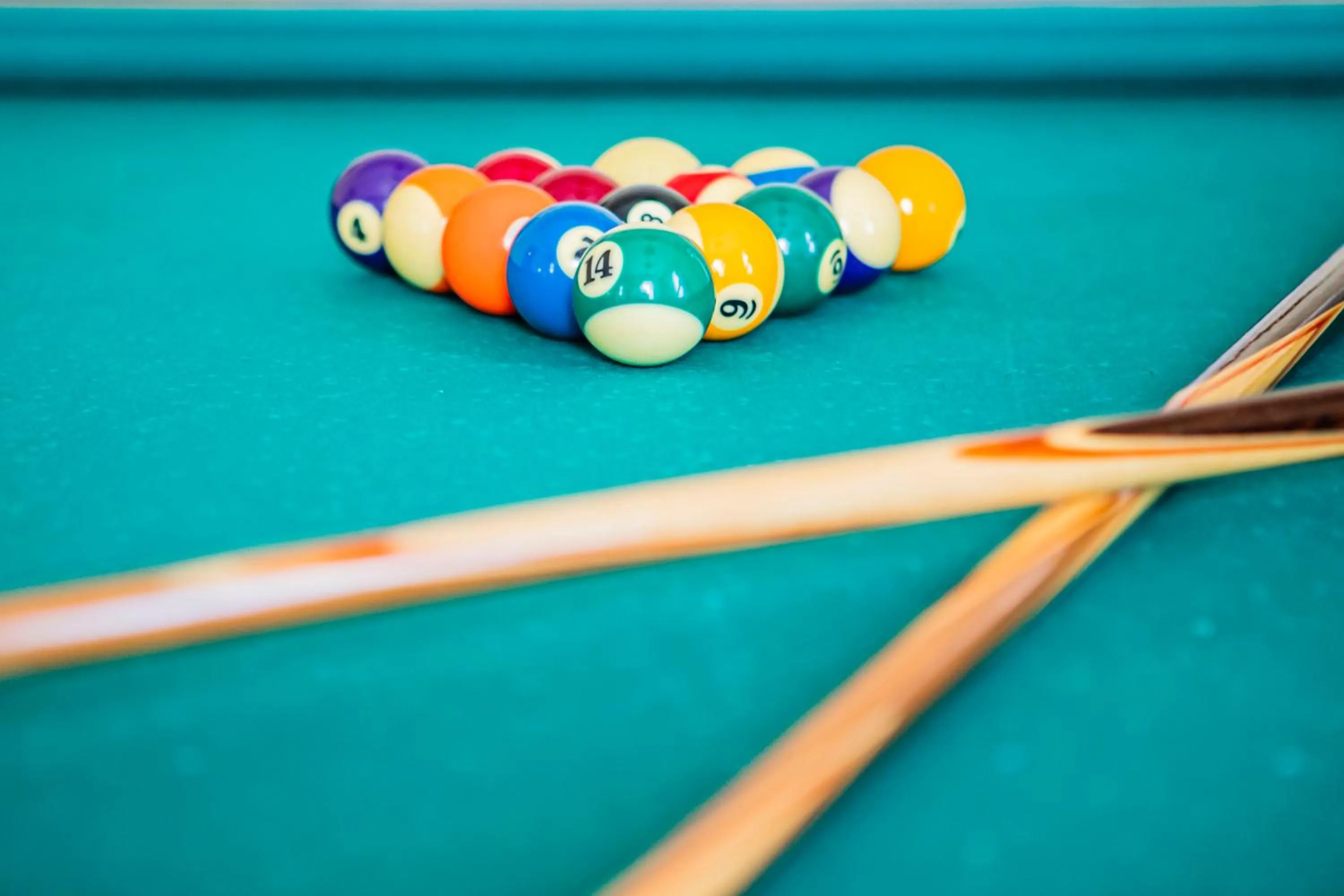 Billiard in Hotel Villa Imperina