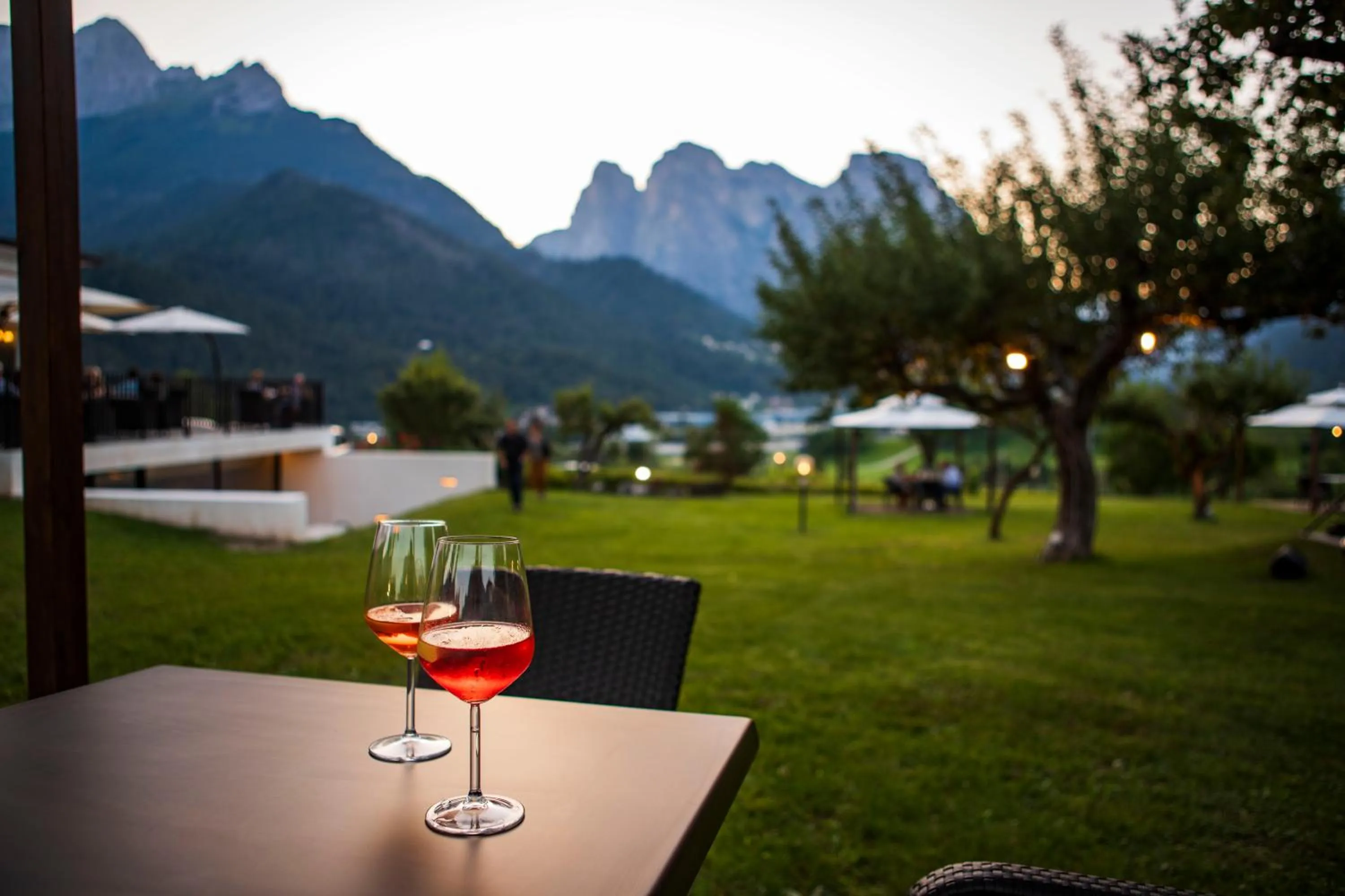 Garden in Hotel Villa Imperina