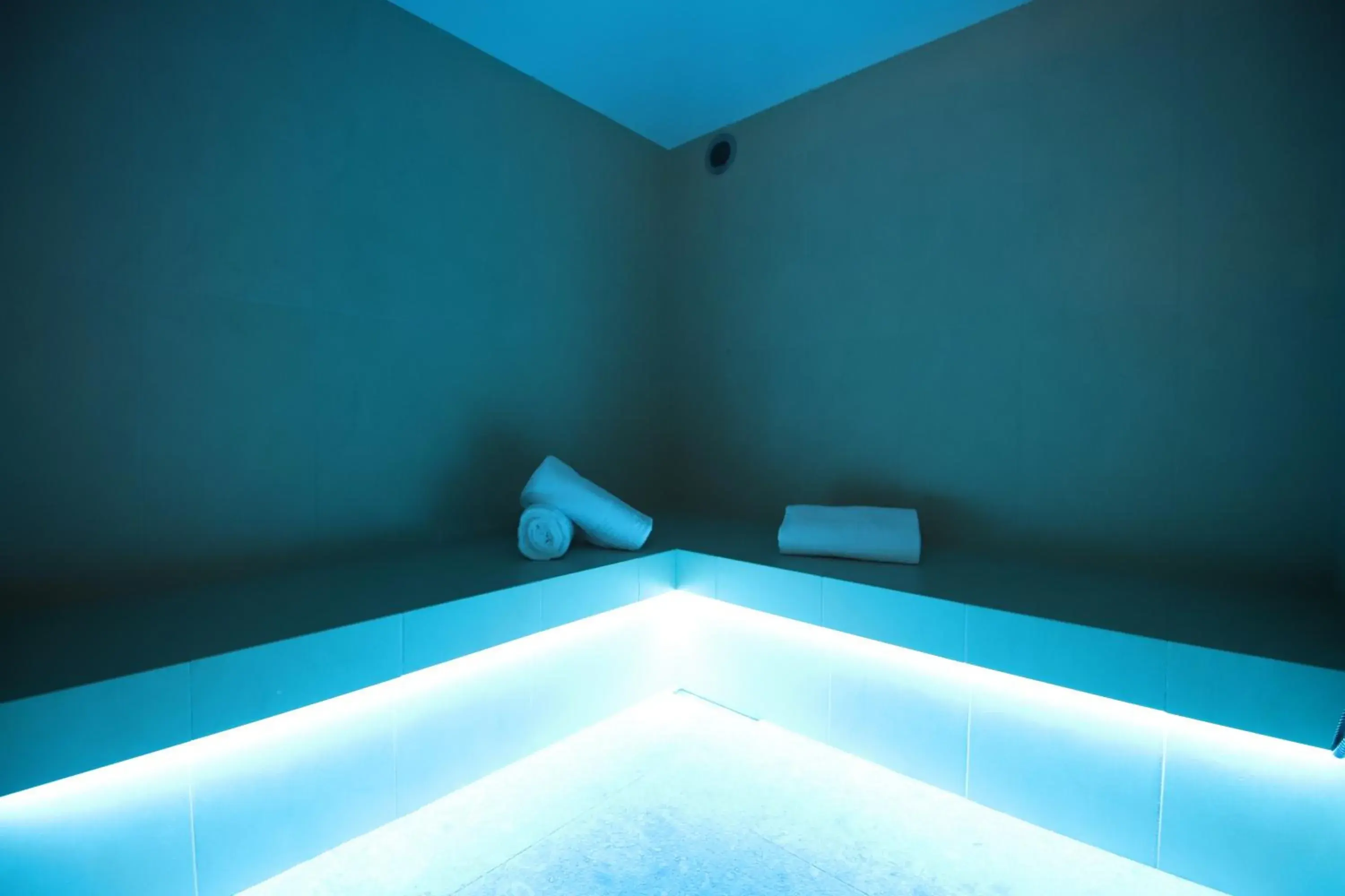 Steam room, Bed in Hotel Villa Imperina Steam room, Bed in Hotel Villa Imperina