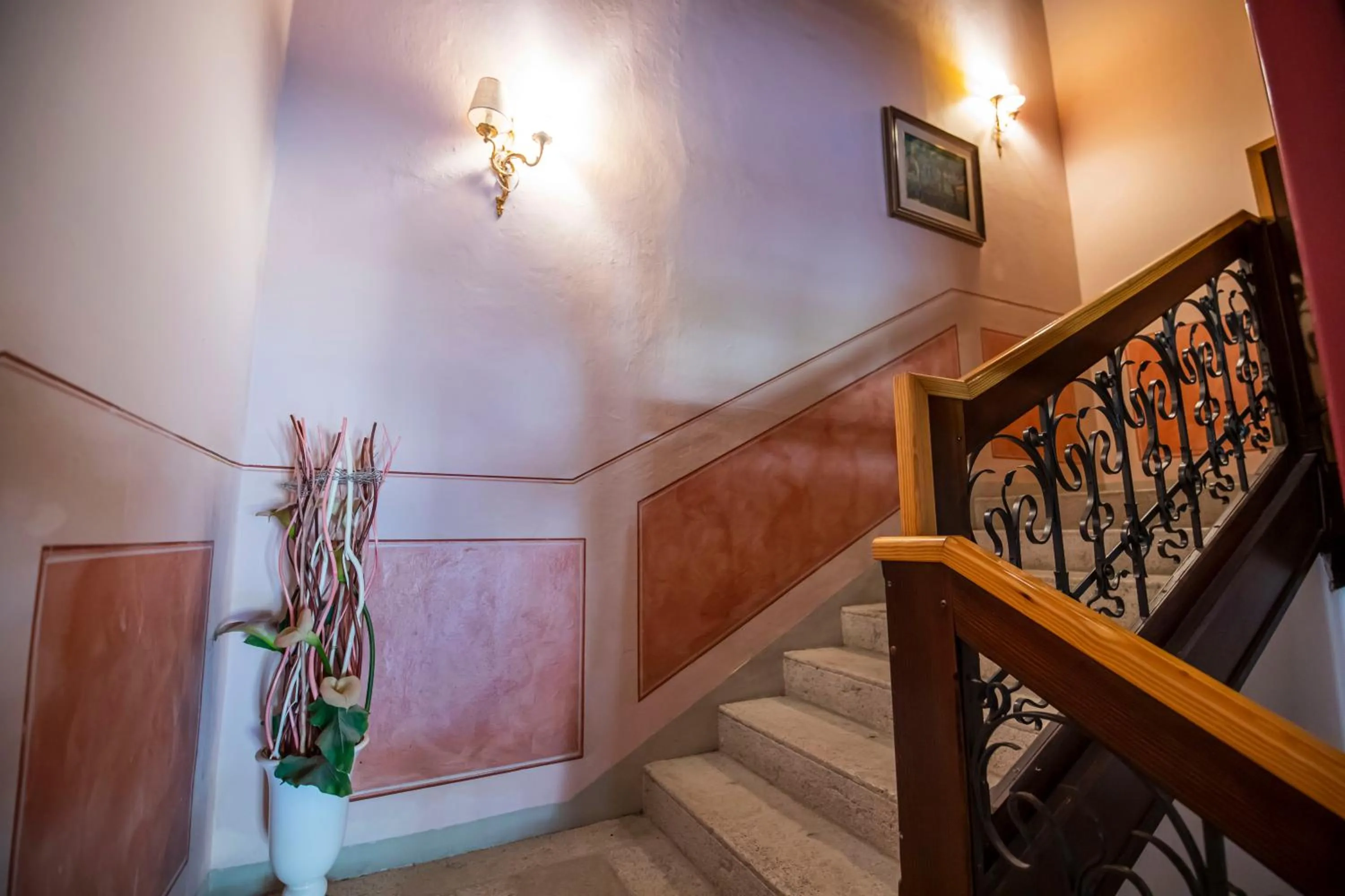 Decorative detail in Hotel Villa Imperina