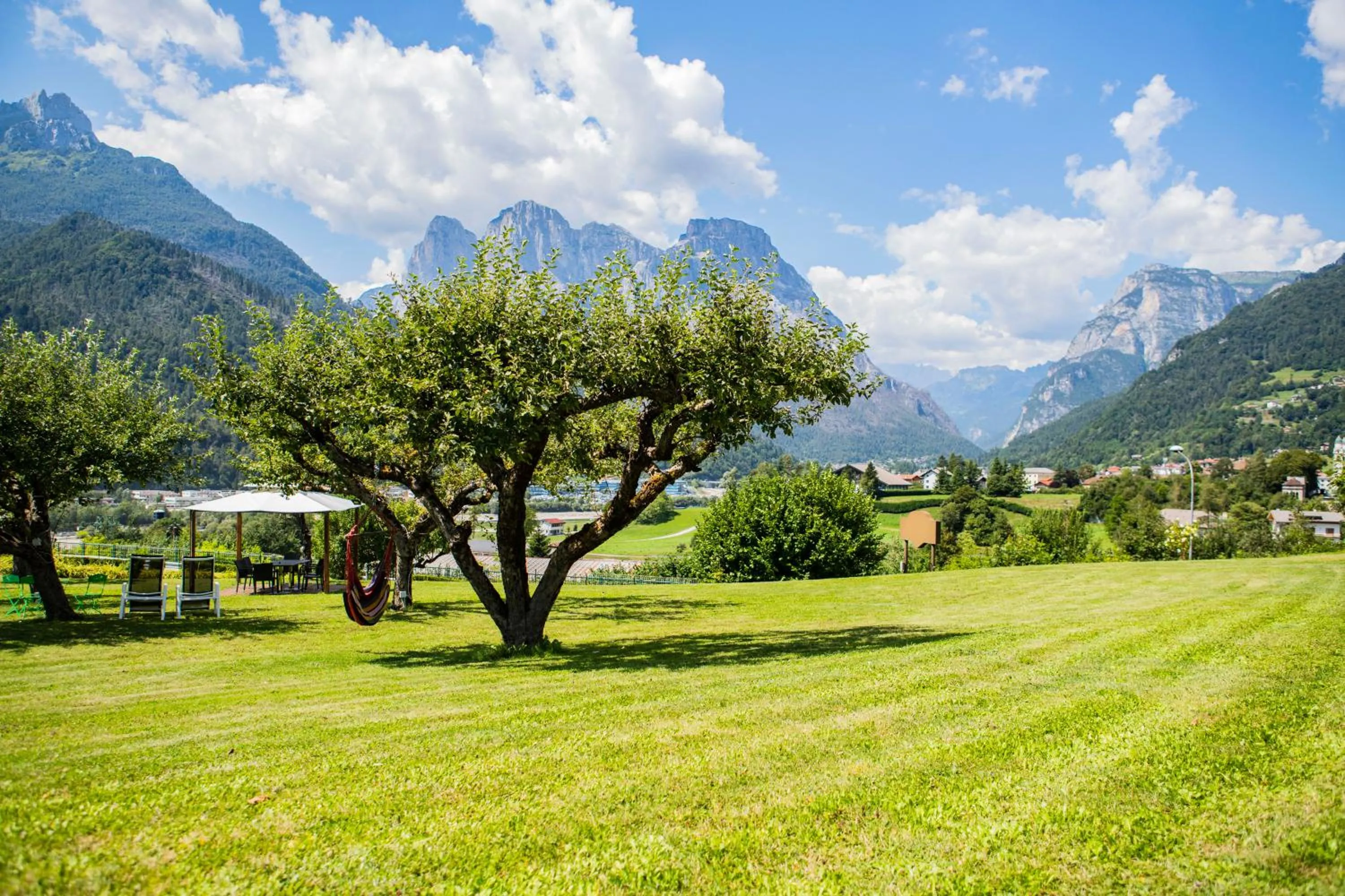 Garden in Hotel Villa Imperina