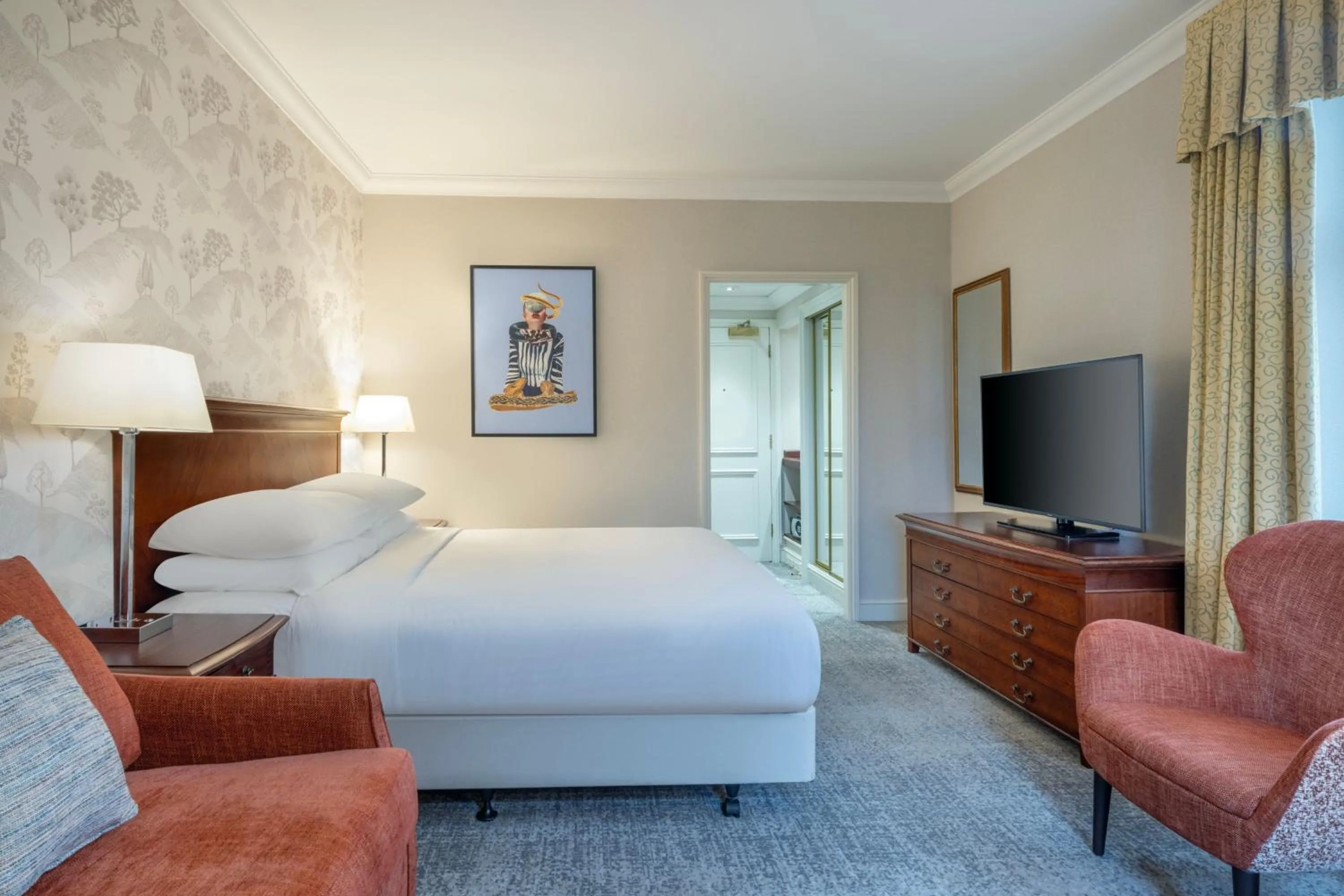 Photo of the whole room, Bed in Delta Hotels by Marriott Breadsall Priory Country Club