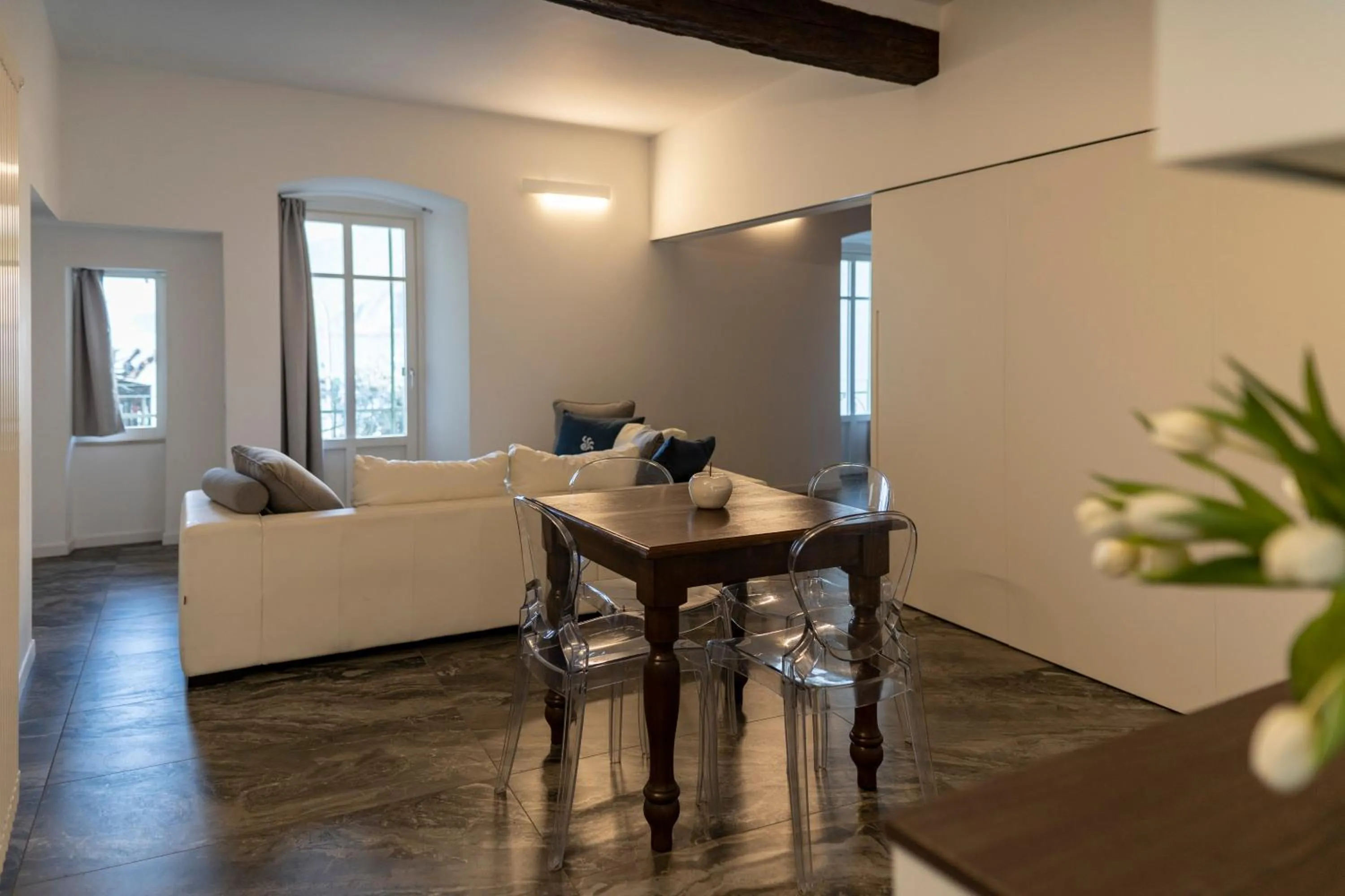 Seating area in Albergo Diffuso Vulcano Village