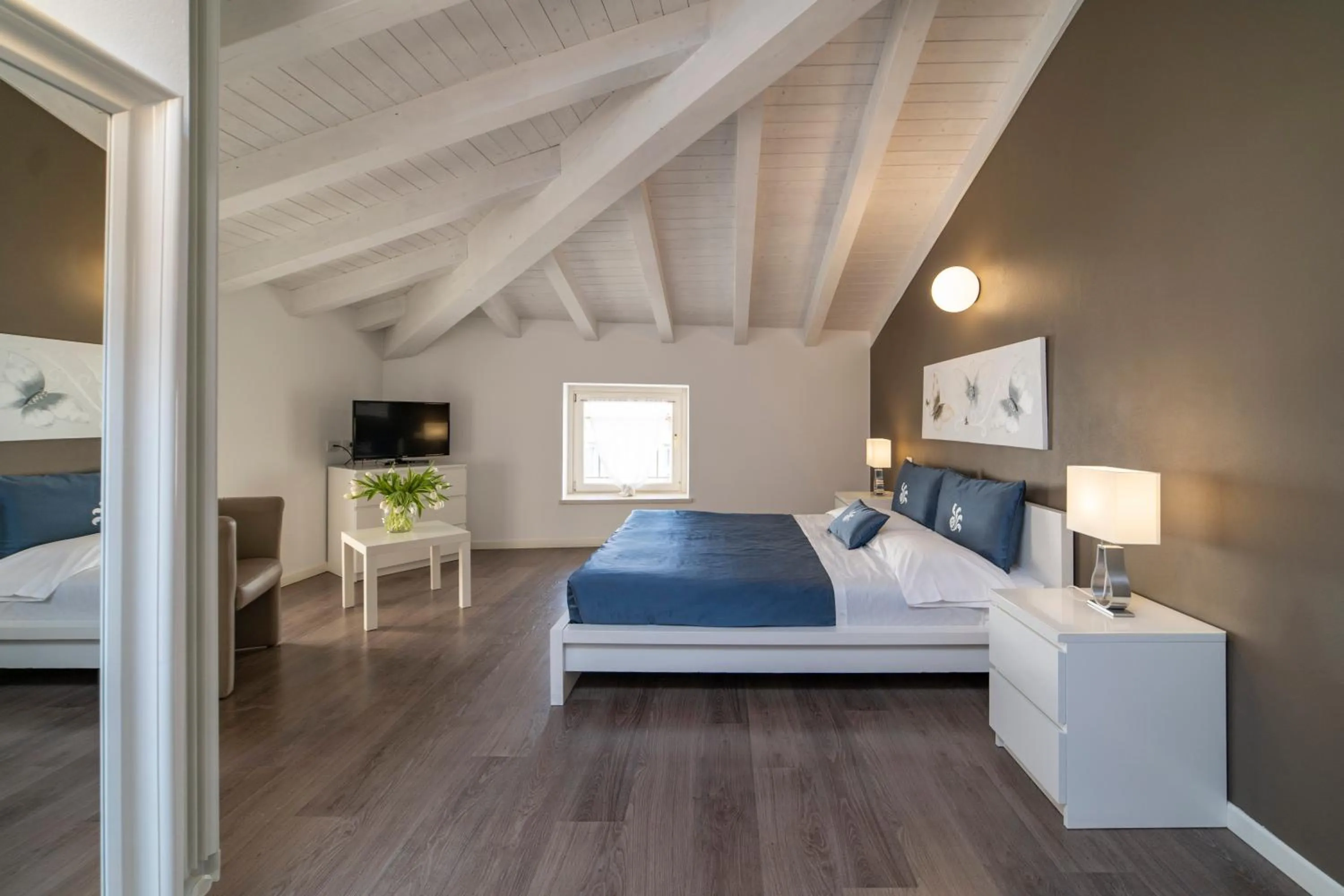 Photo of the whole room, Bed in Albergo Diffuso Vulcano Village