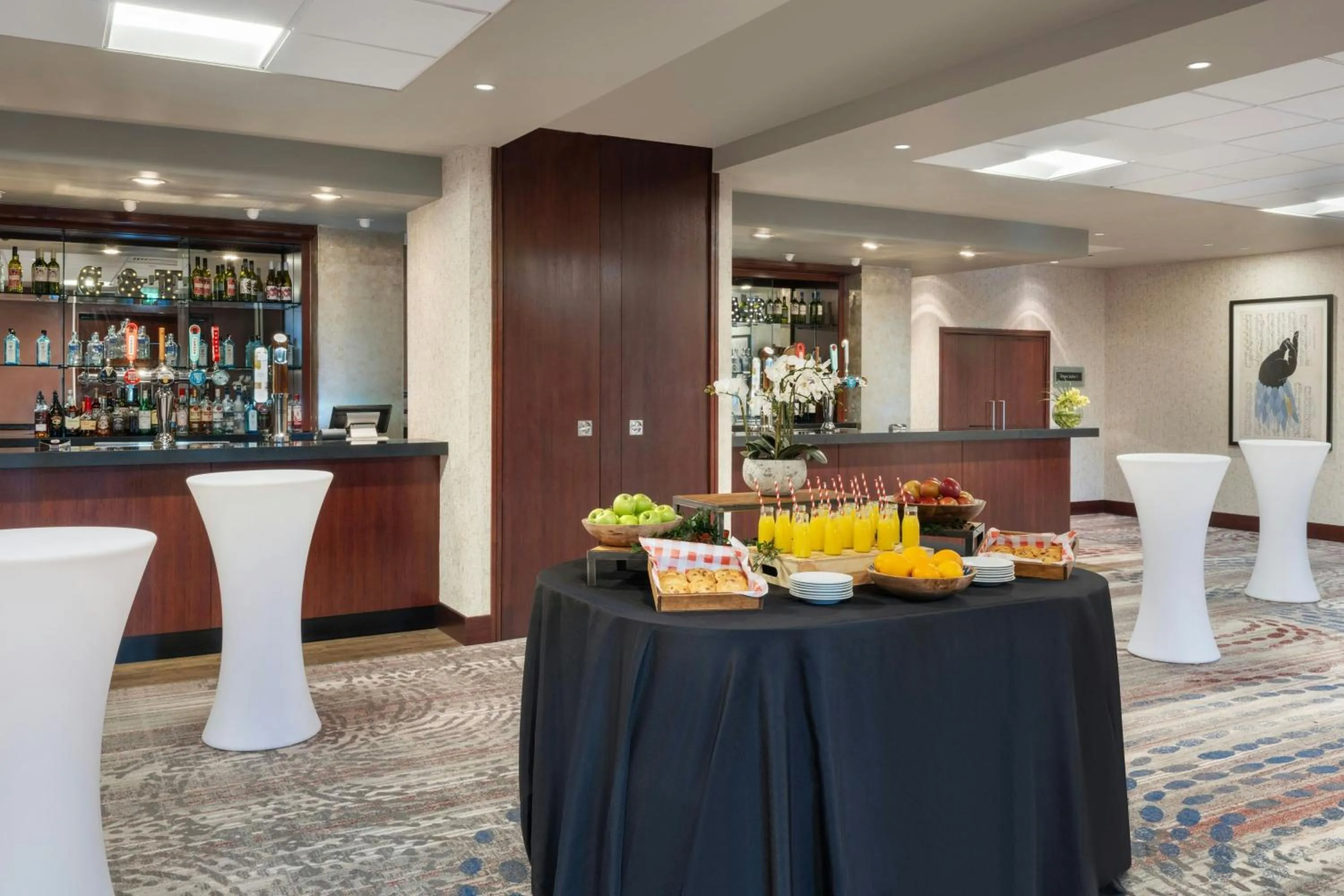 Lounge or bar in Leicester Marriott Hotel