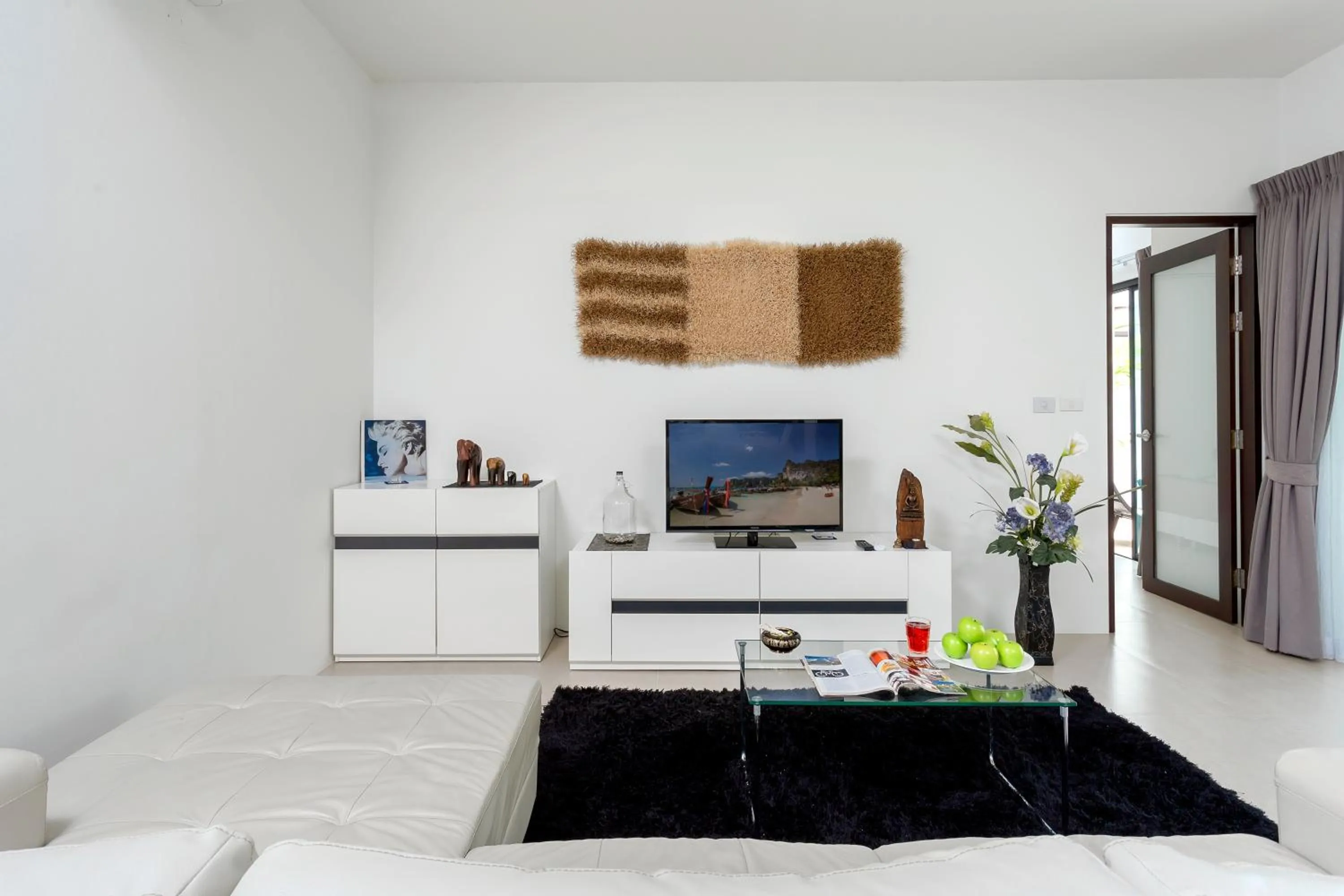 Living room in Big Buddha View 3br Pool Villa by Intira Villas