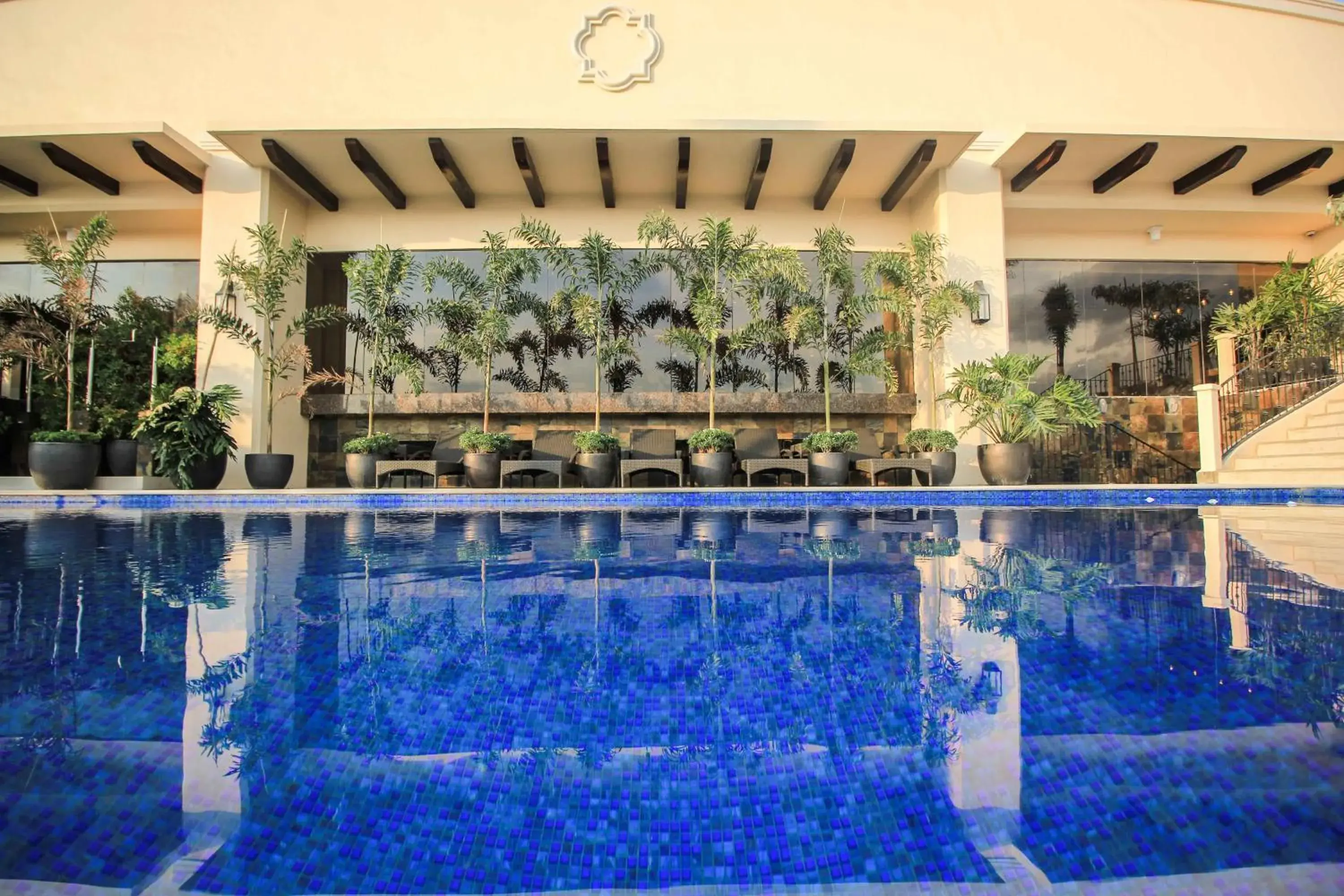 Swimming pool in Mella Hotel Swimming pool in Mella Hotel