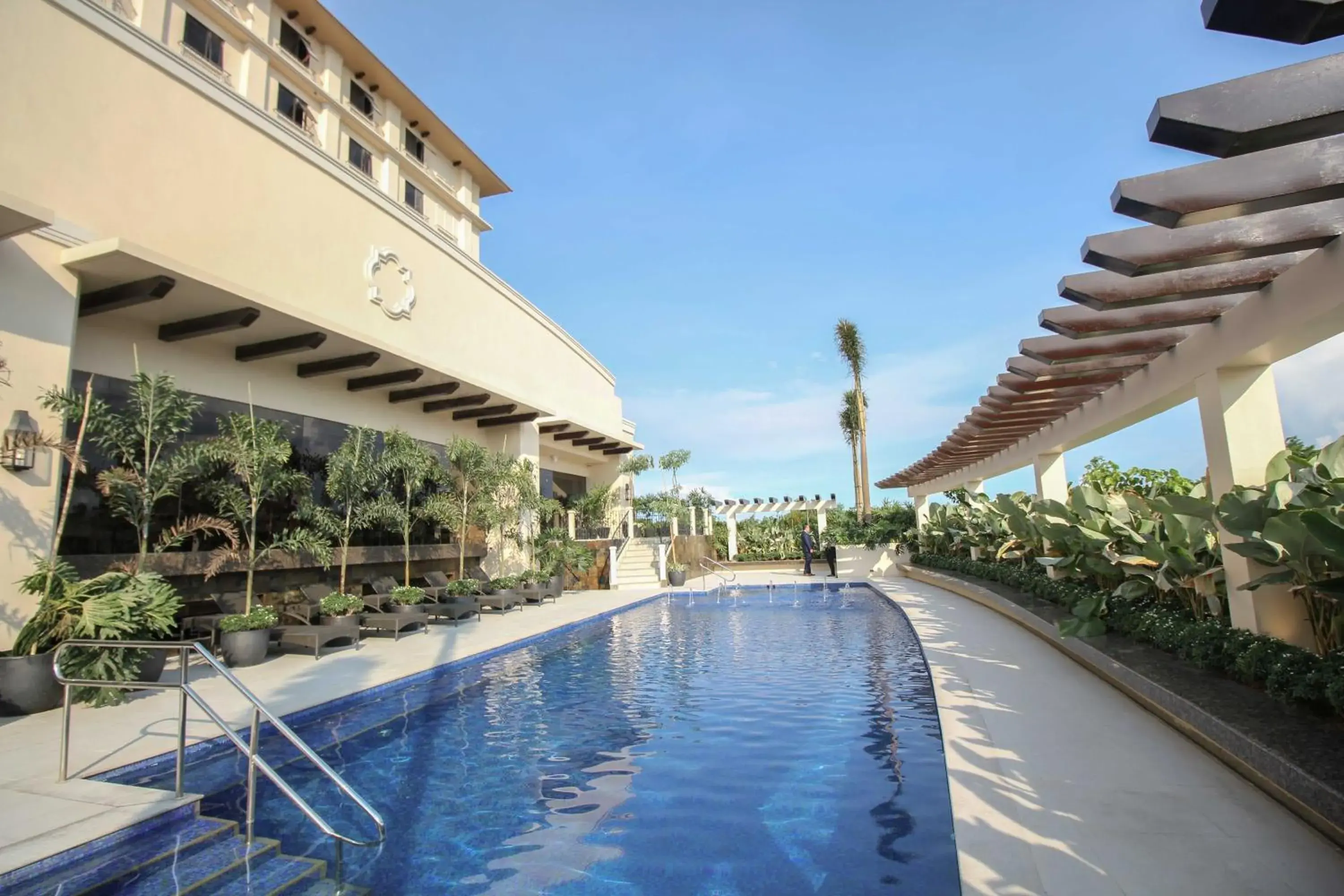 Swimming pool in Mella Hotel Manila near NAIA Airport Swimming pool in Mella Hotel Manila near NAIA Airport