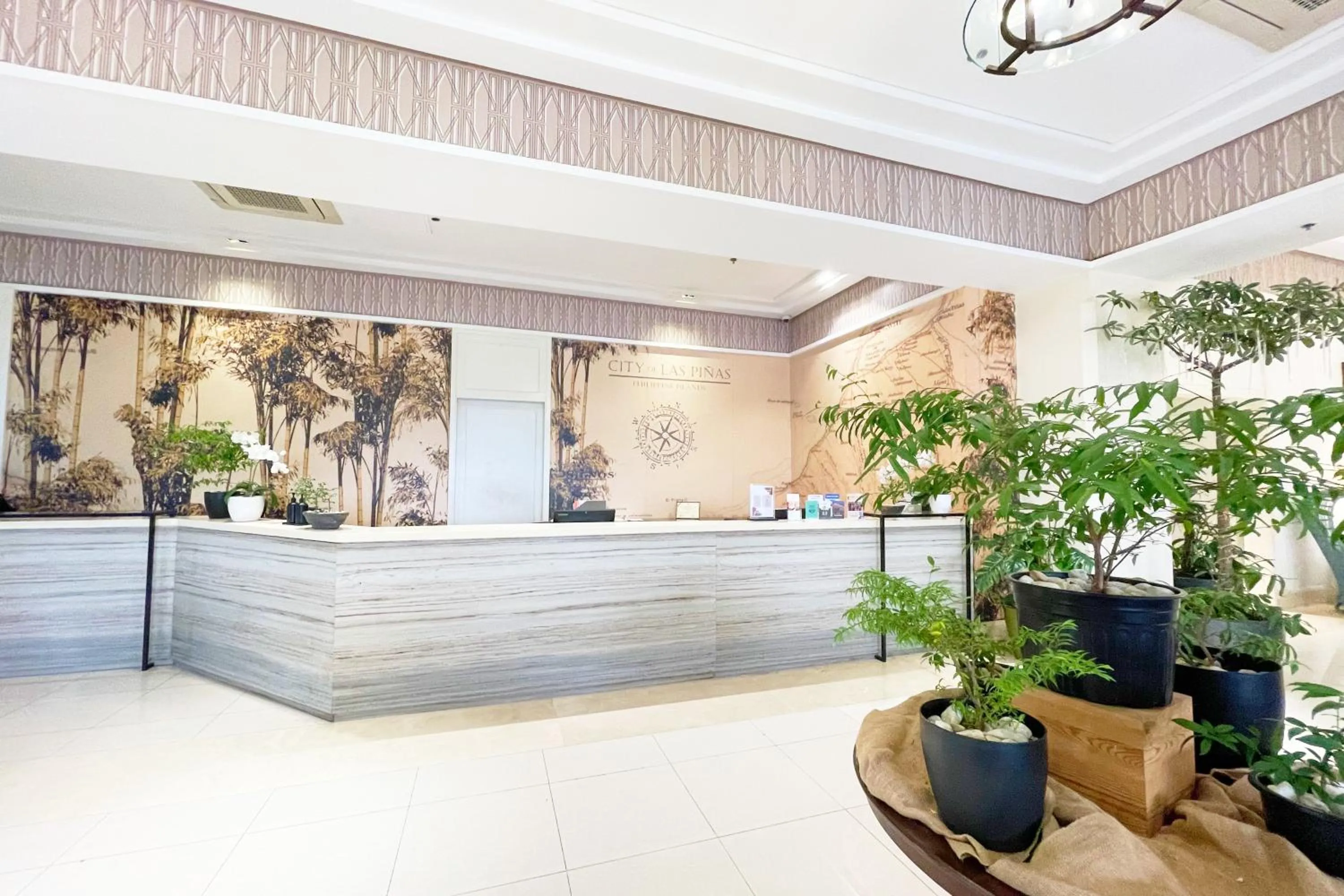 Lobby or reception in Mella Hotel Manila near NAIA Airport