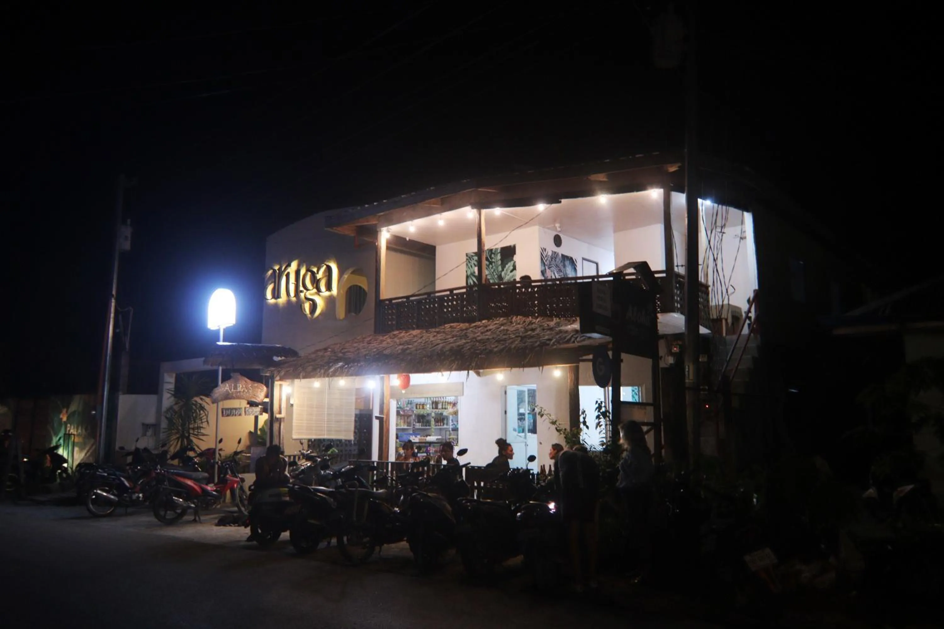 Property building in Aloha Hostel Siargao