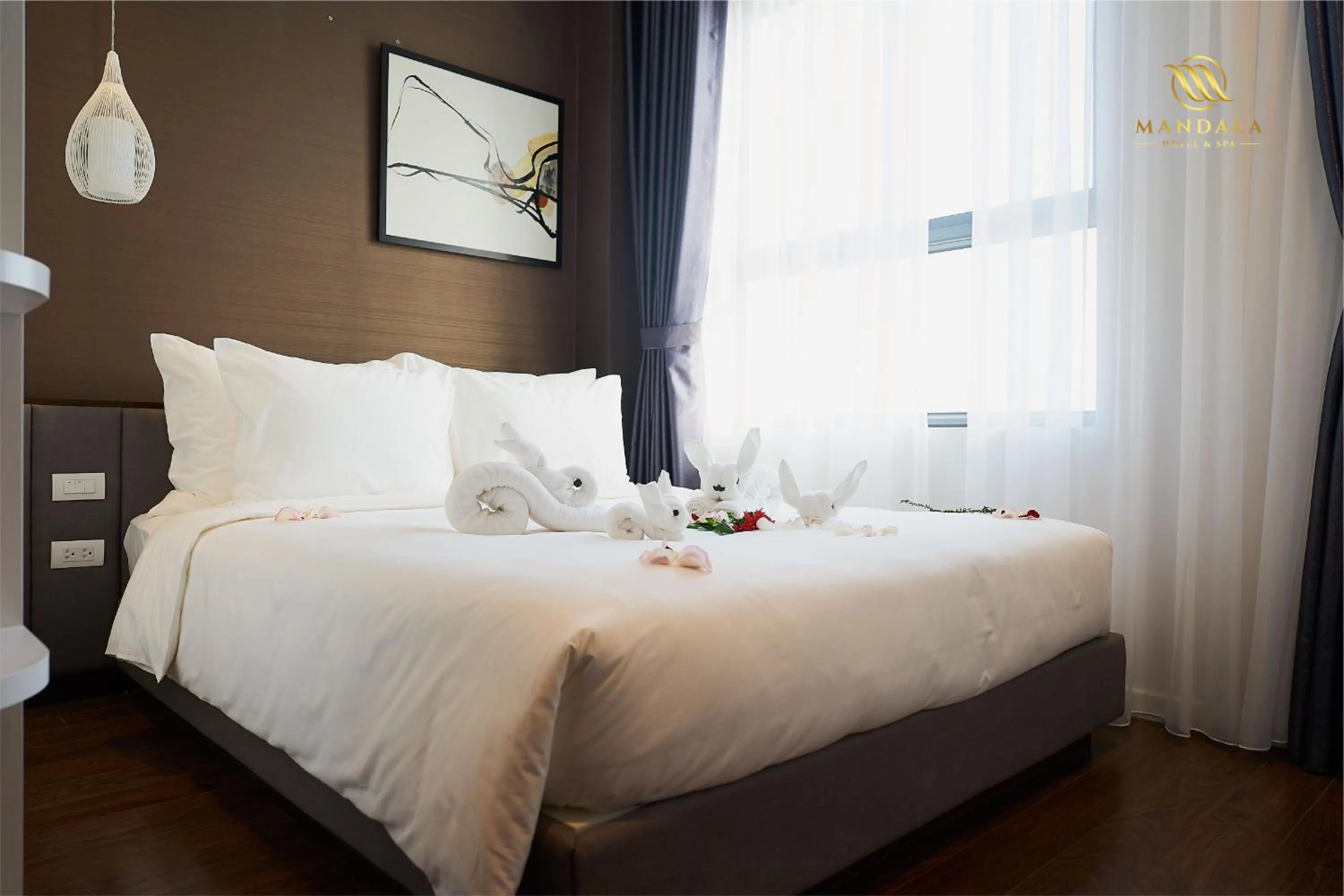 City view, Bed in Mandala Hotel & Spa Bac Ninh
