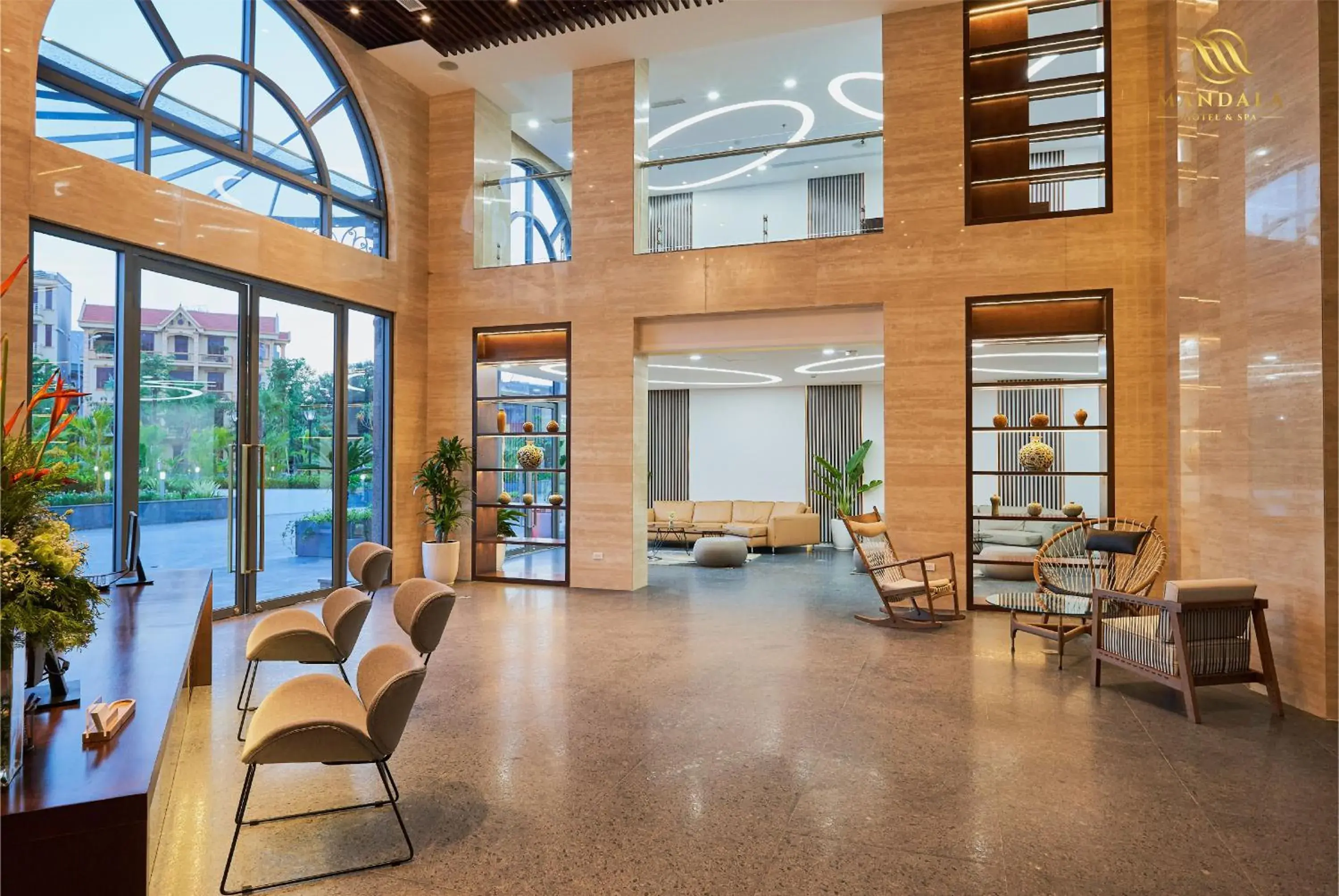 Lobby or reception in Mandala Hotel & Spa Bac Ninh Lobby or reception in Mandala Hotel & Spa Bac Ninh