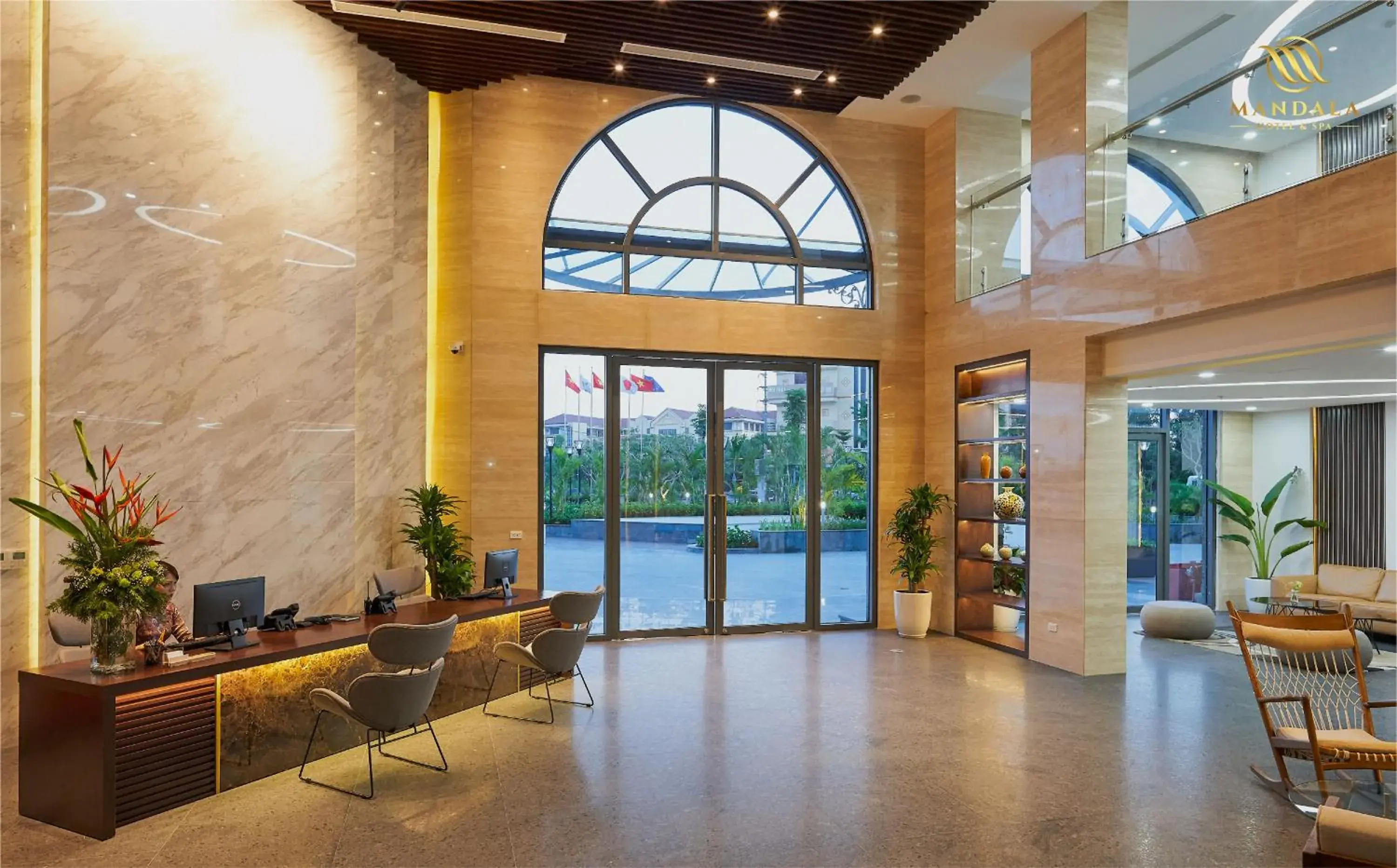 Lobby or reception in Mandala Hotel & Spa Bac Ninh Lobby or reception in Mandala Hotel & Spa Bac Ninh