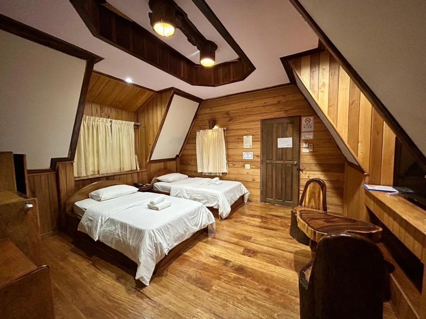 Bed in Magmai Hotel and Resort