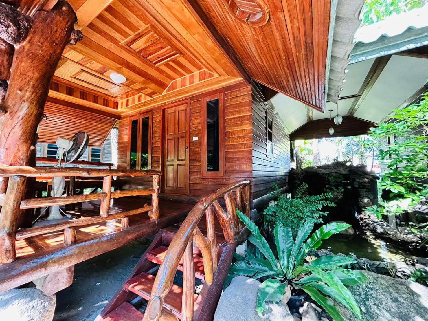 Balcony/Terrace in Magmai HomestayTak