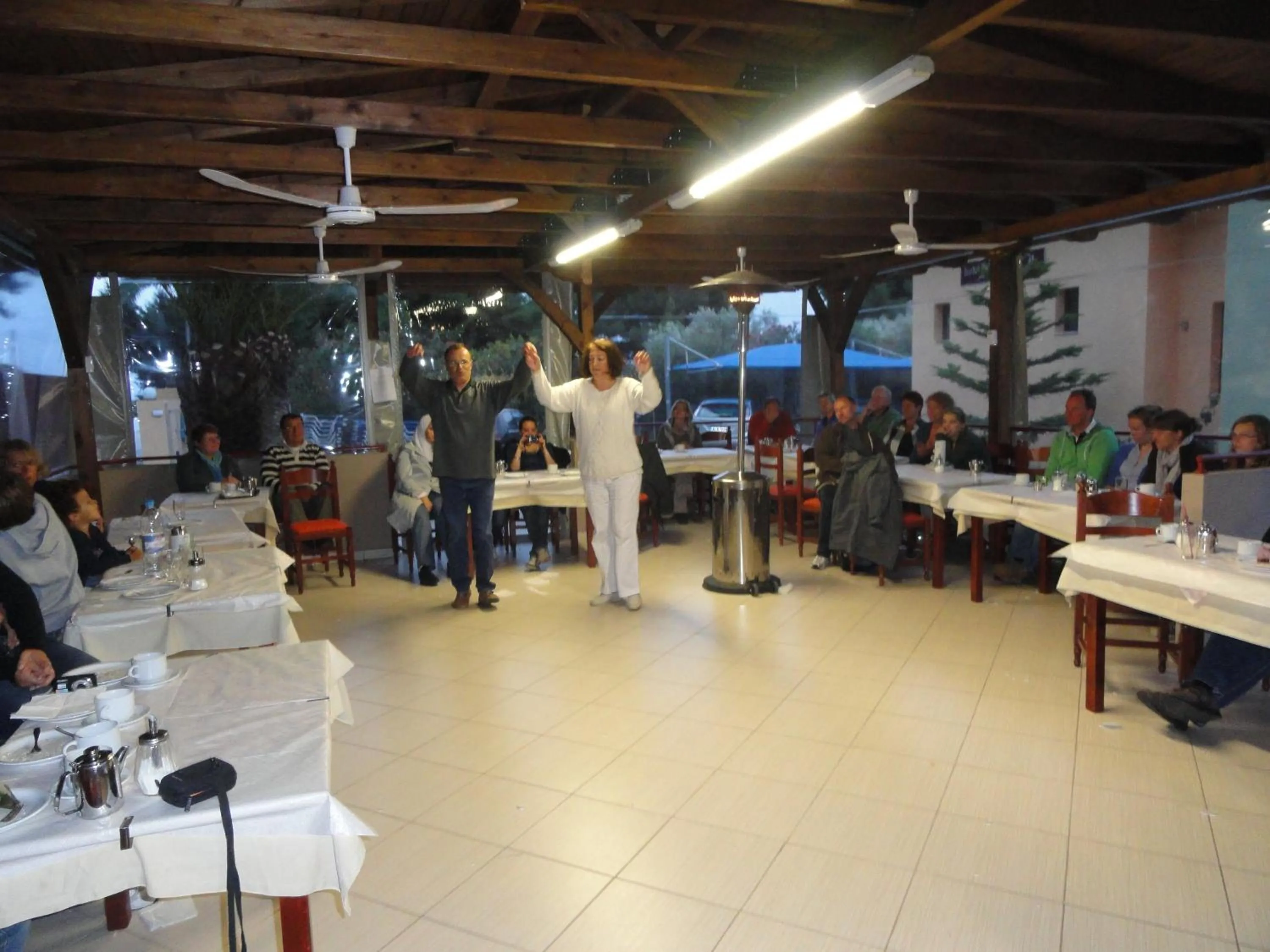 Evening entertainment in Amari Hotel