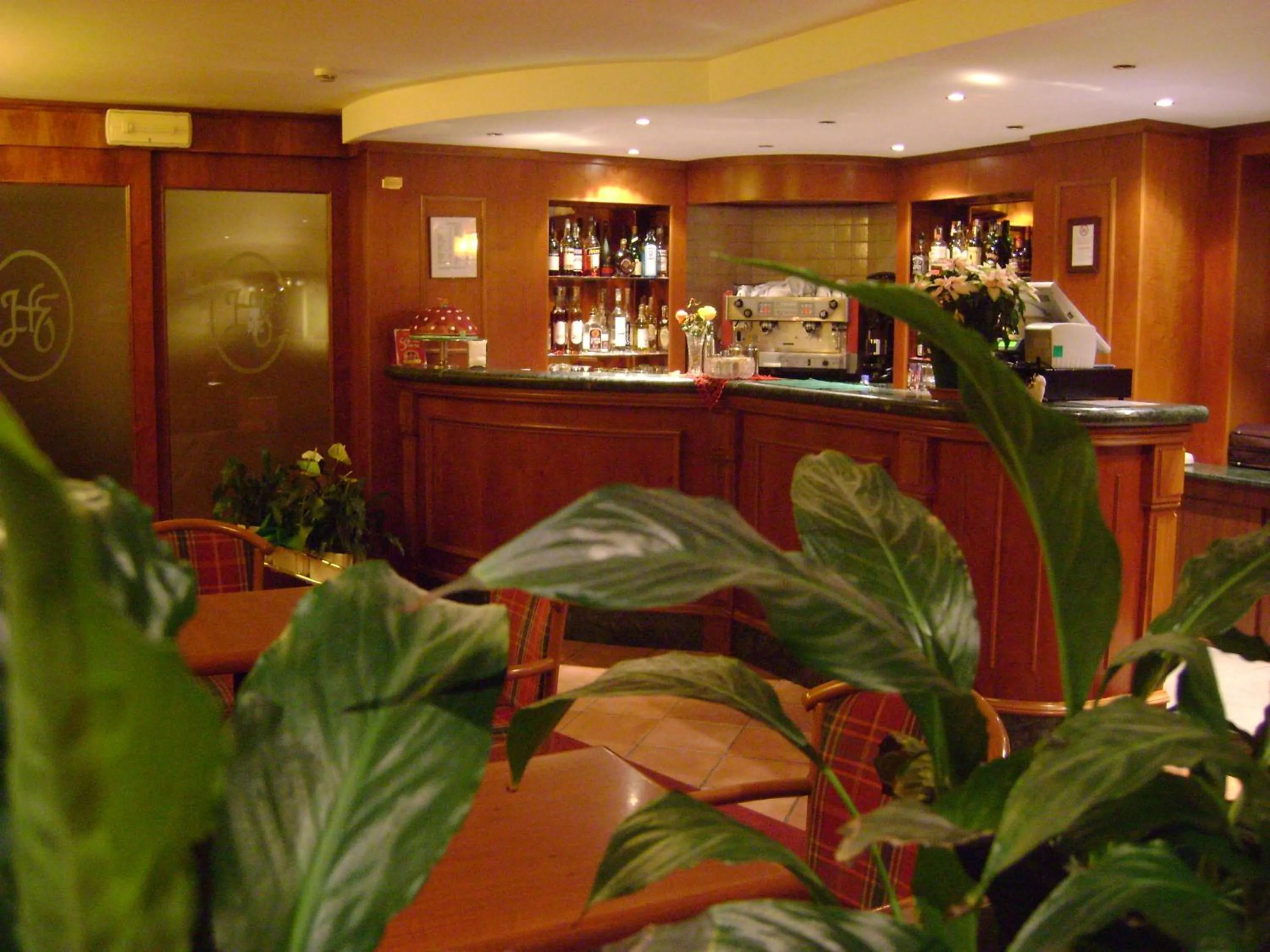 Lounge or bar in Hotel Edelweiss