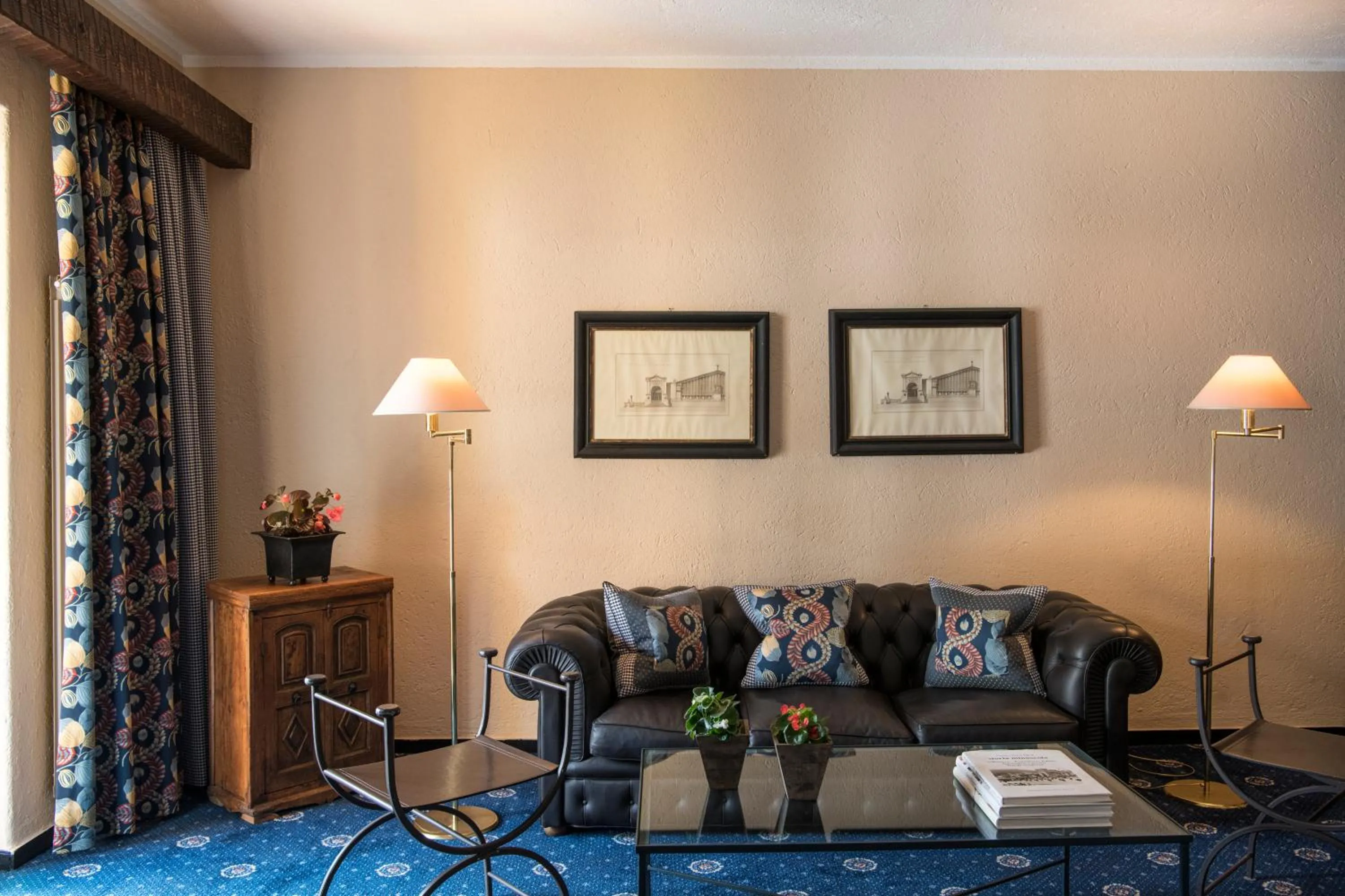 Living room in La Meridiana ReIais & Chateaux