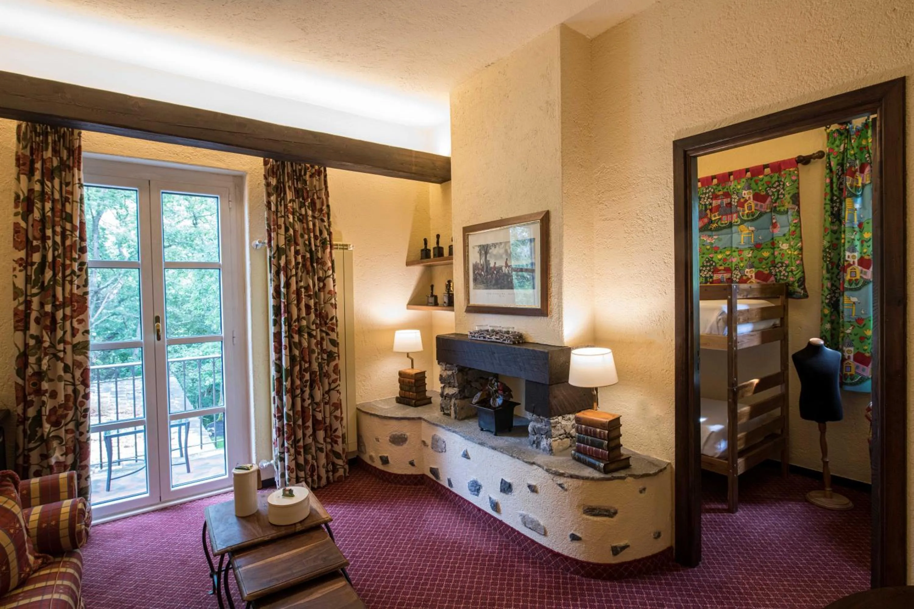 Photo of the whole room in La Meridiana ReIais & Chateaux