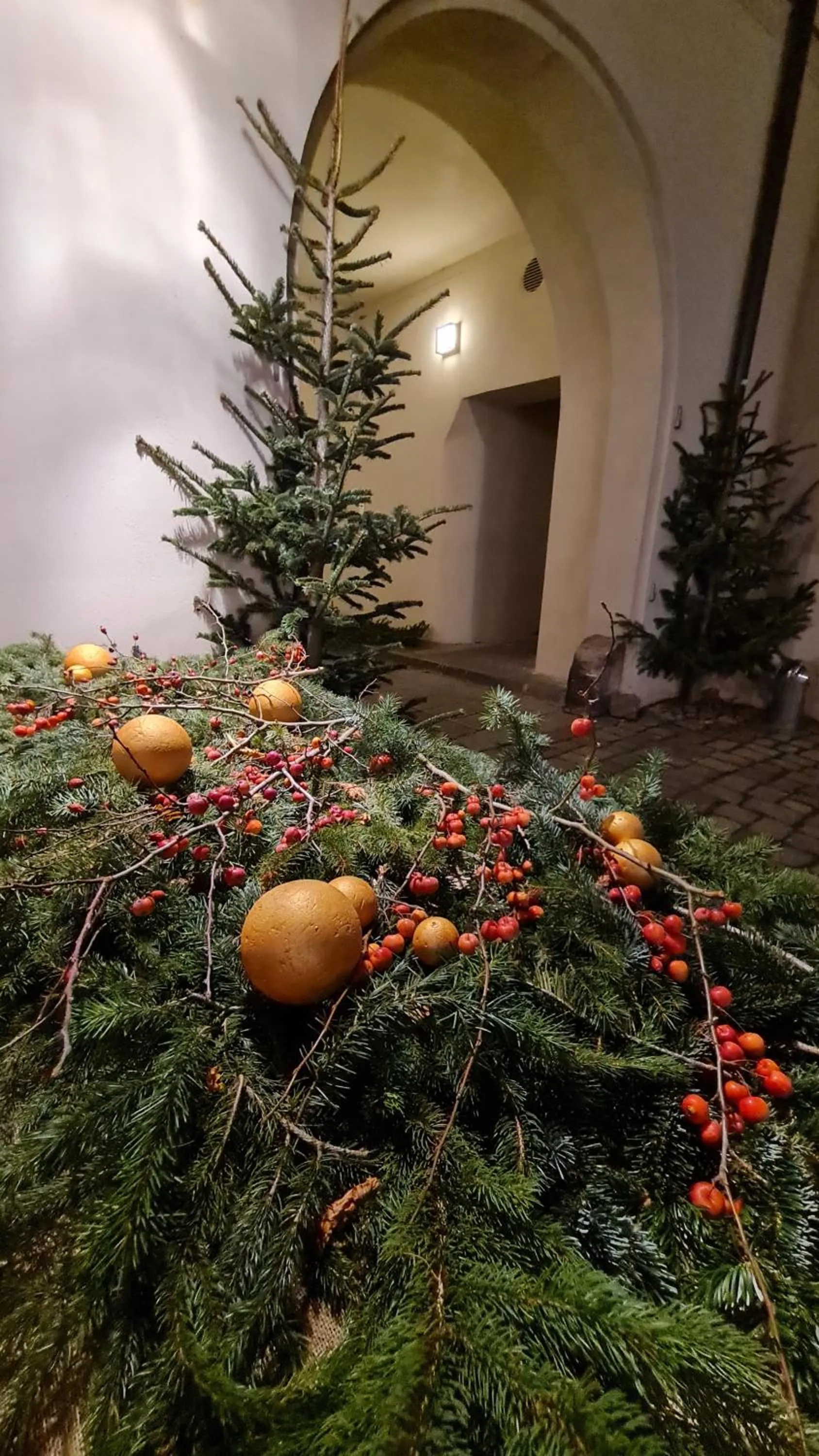 Patio in Hotel Cranach-Herberge City Centre