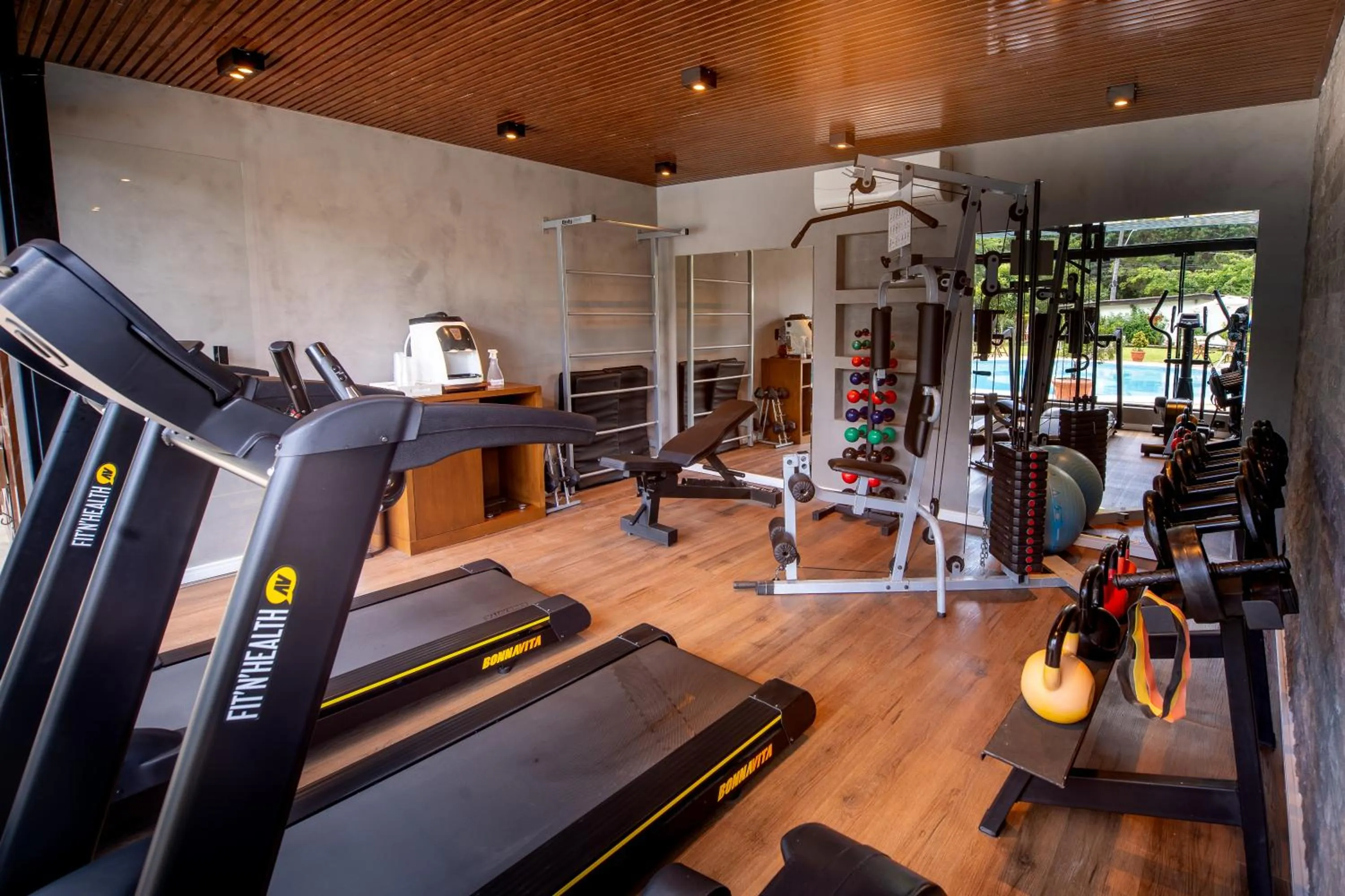Fitness centre/facilities in Hotel Ritta Höppner