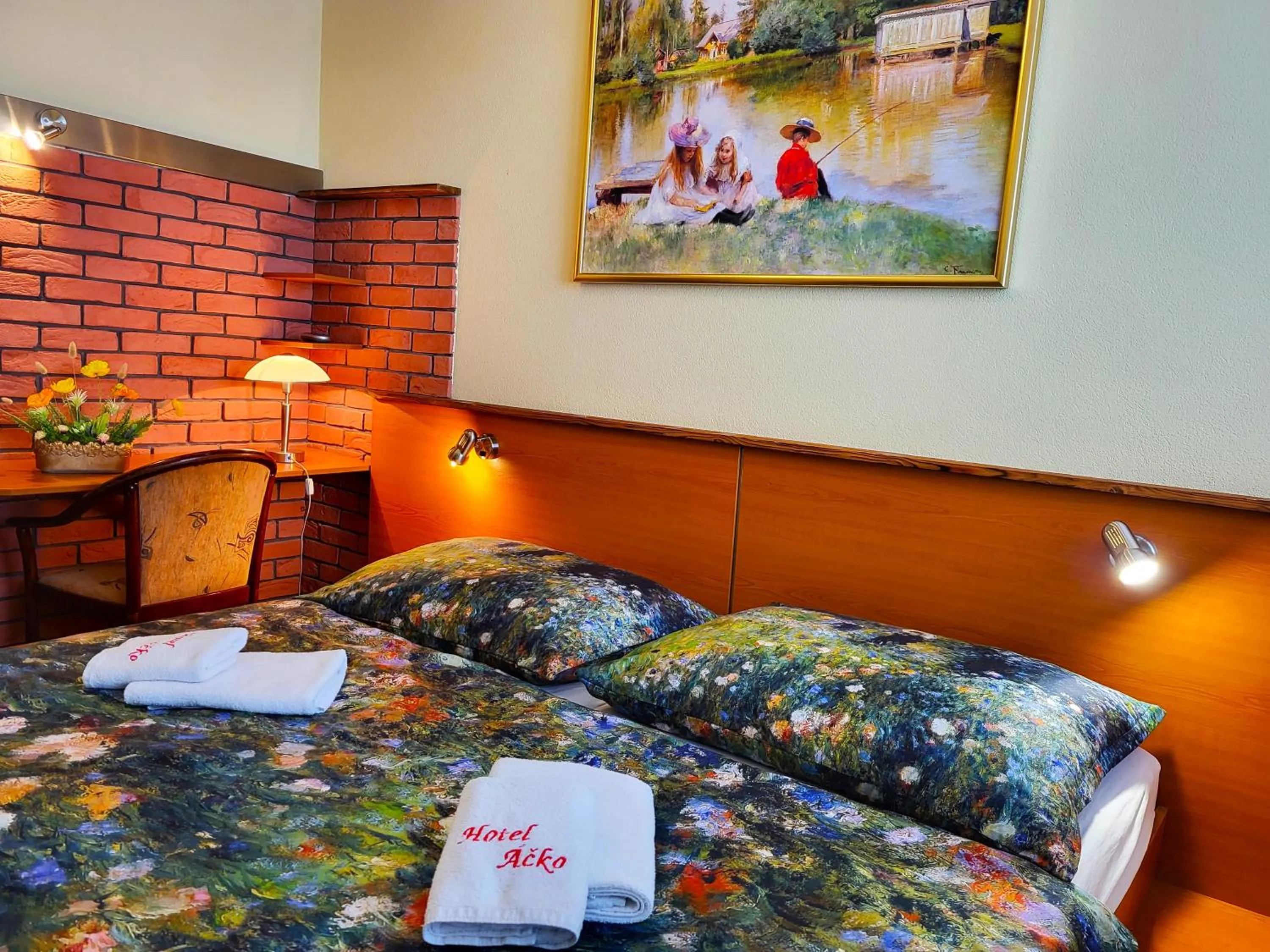 Photo of the whole room, Bed in Hotel Áčko
