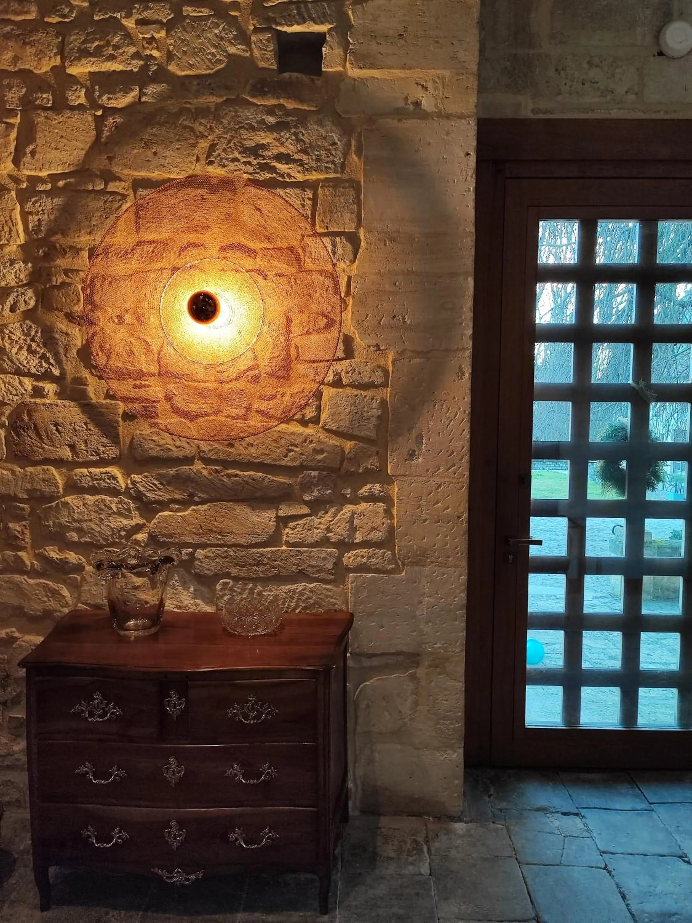 Lobby or reception in La Maison Forte