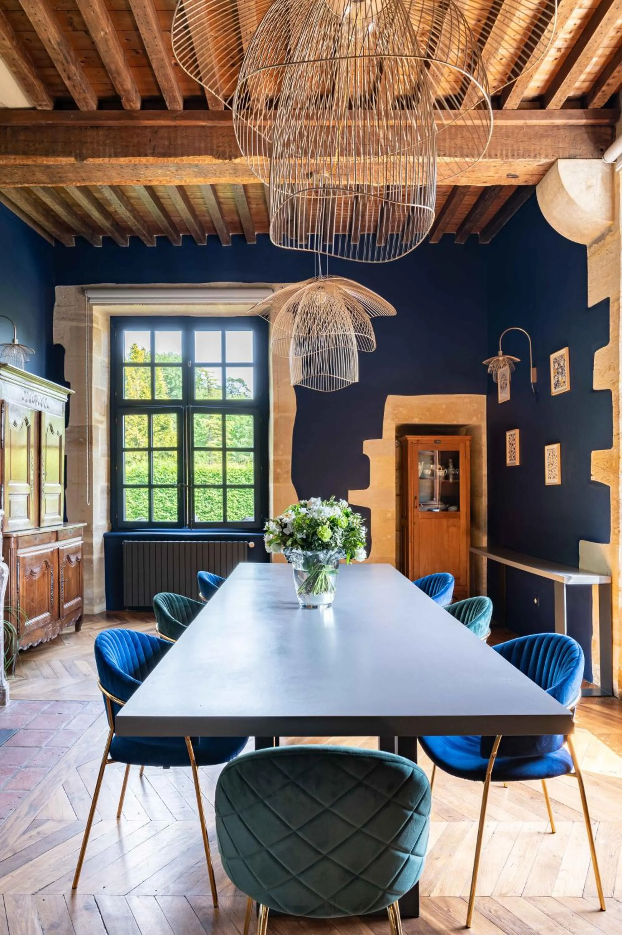 Dining area in La Maison Forte