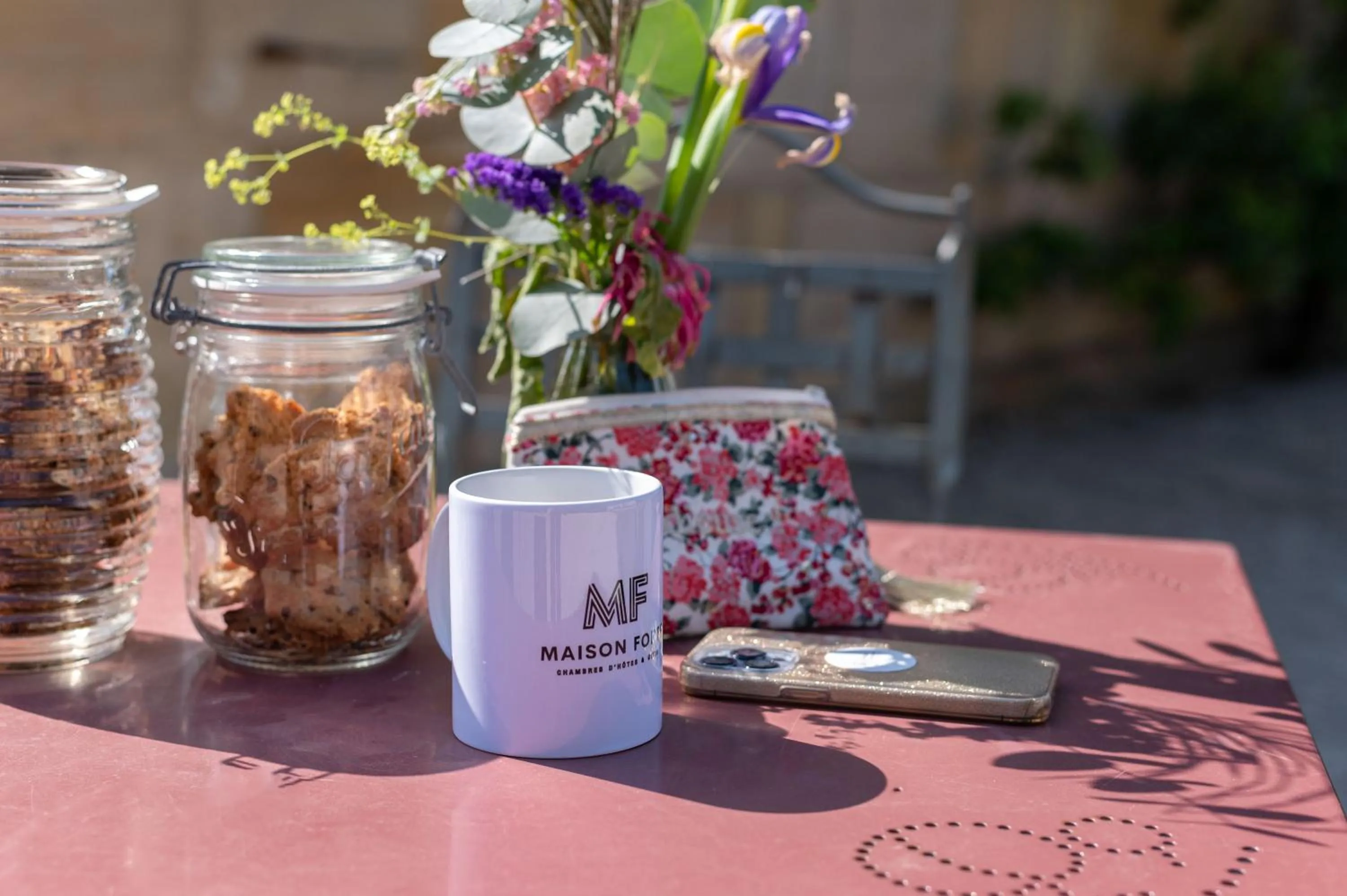 Food and drinks in La Maison Forte