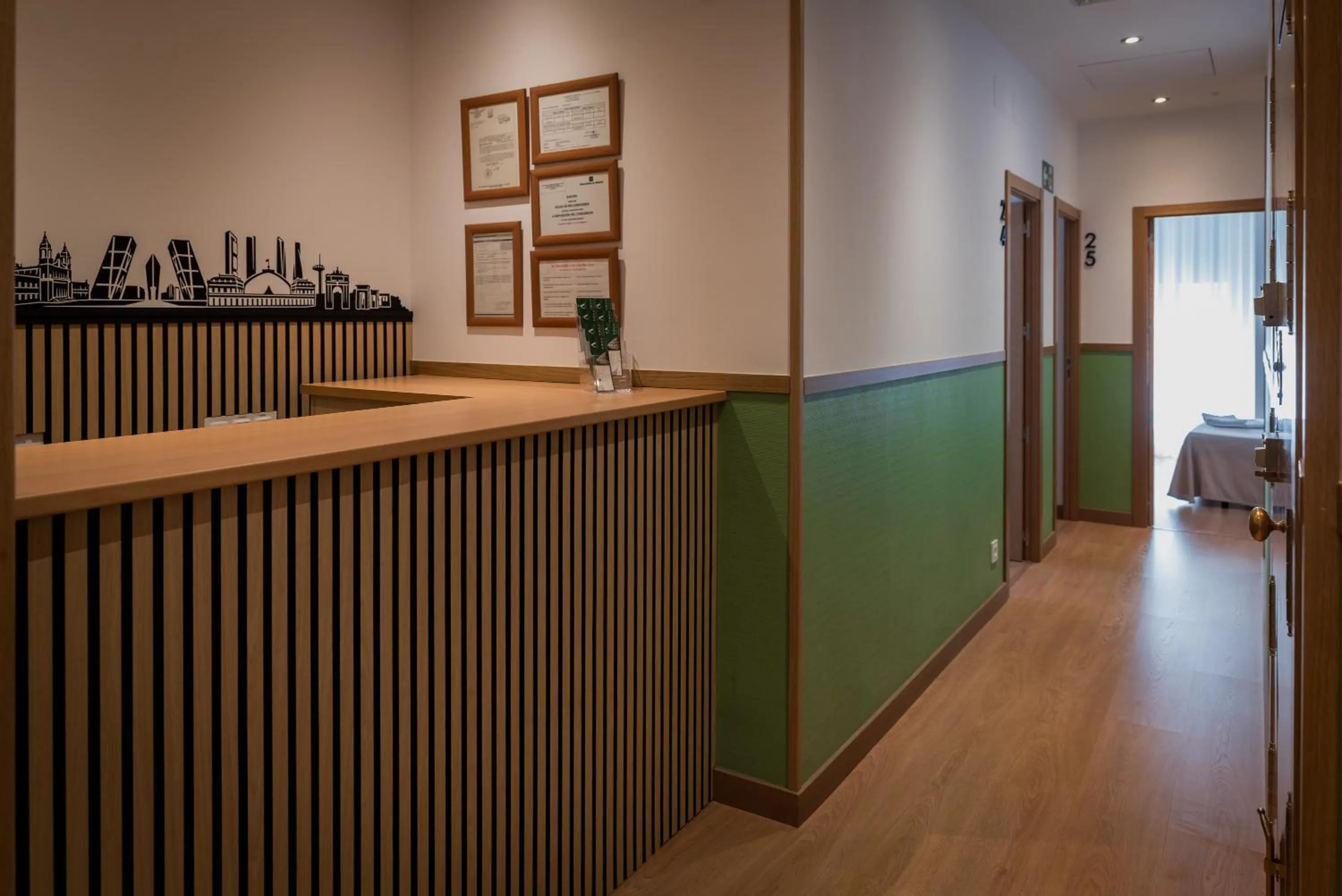 Lobby or reception in Hostal San Antonio