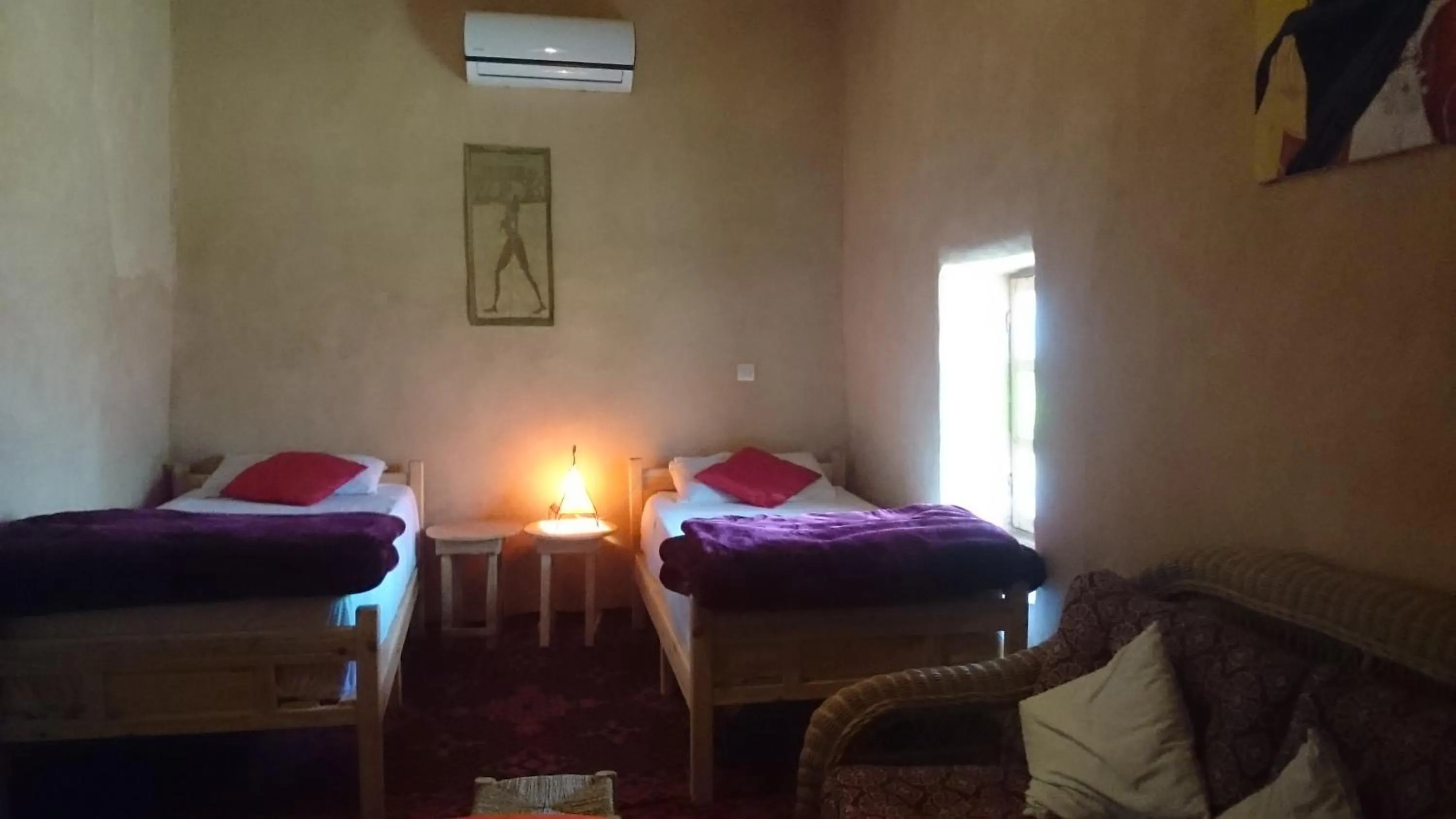 Bedroom, Bed in Kasbah Auberge Bassou