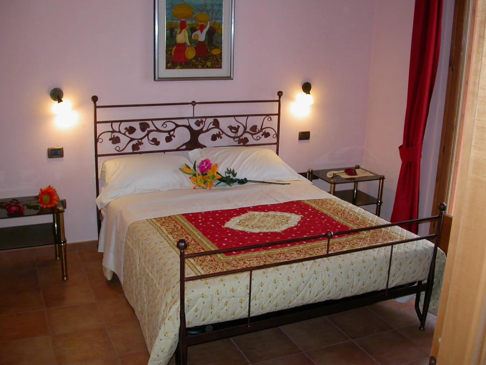 Bed in Agriturismo Radaméz