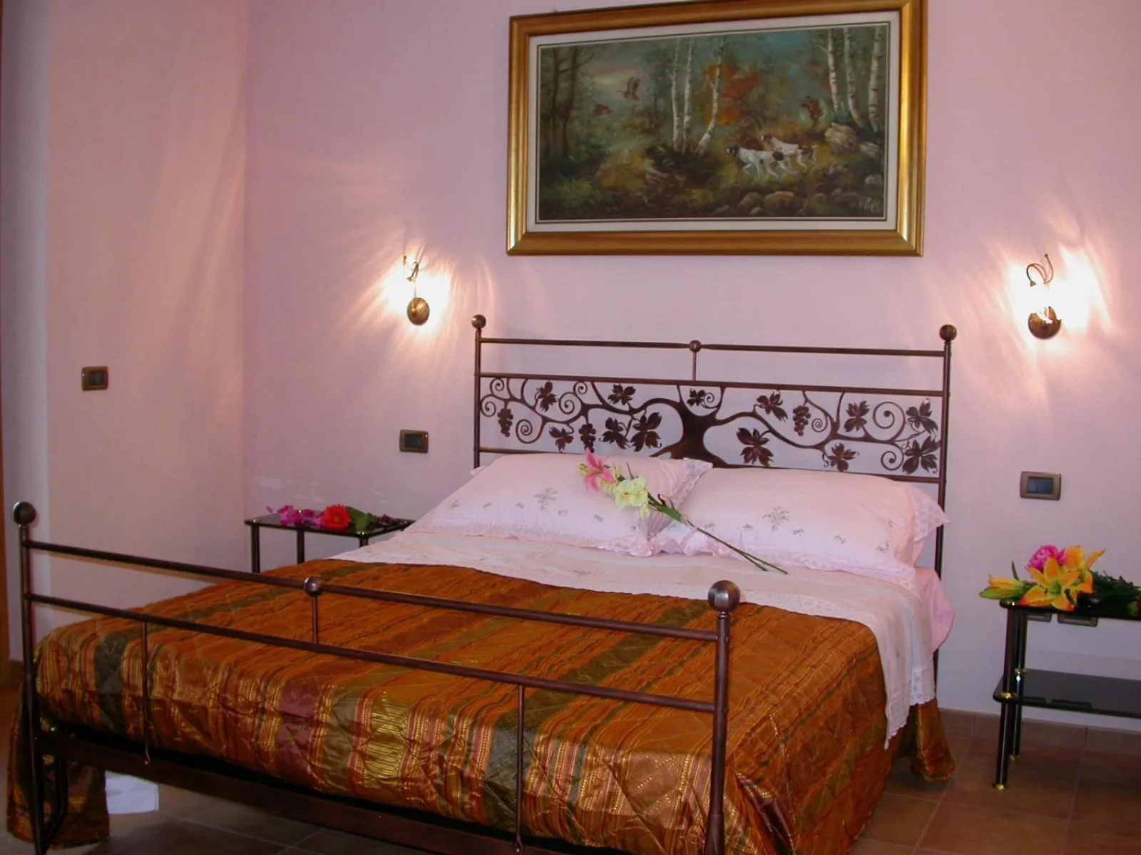 Bed in Agriturismo Radaméz