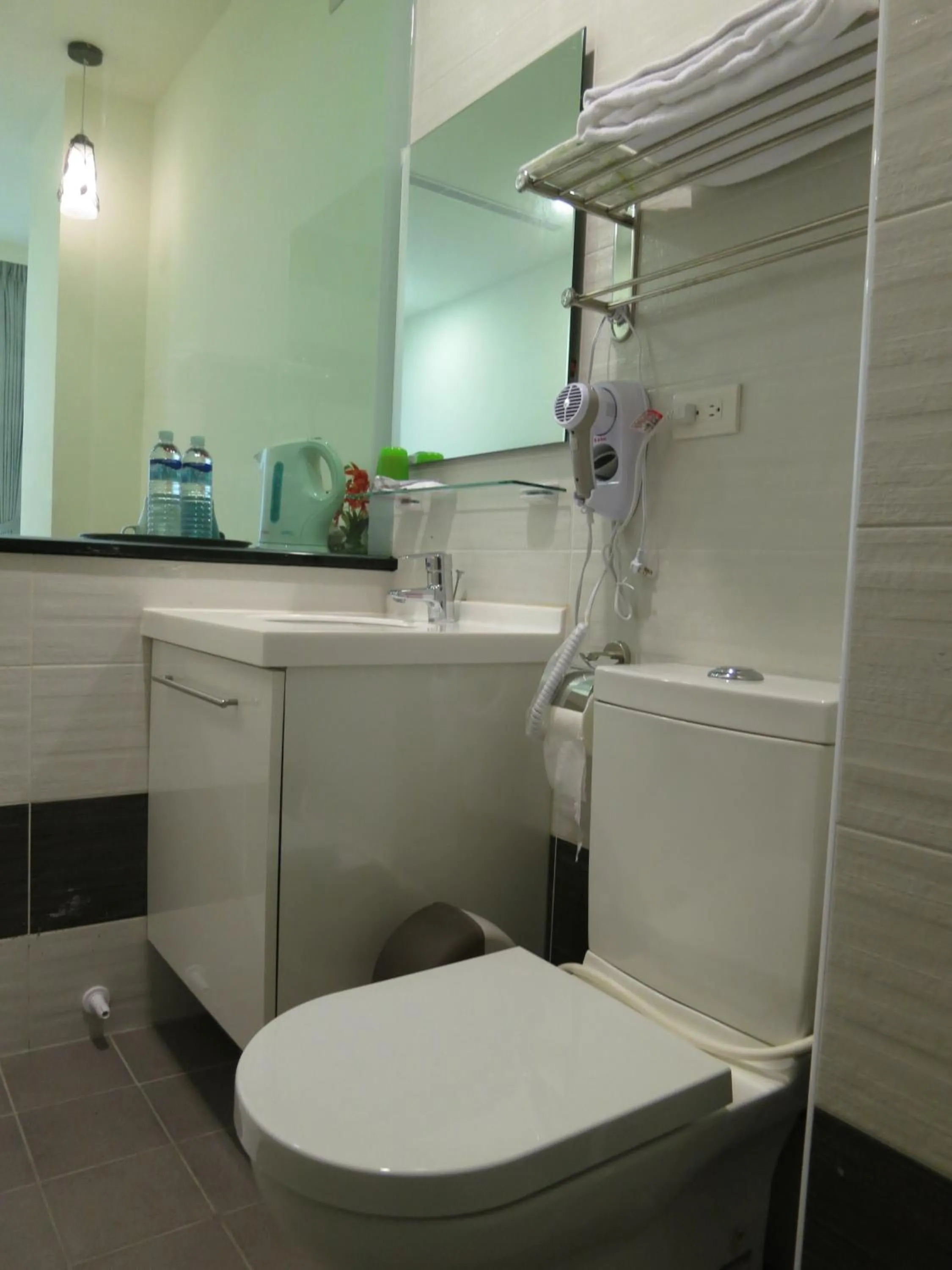 Bathroom in Sun Moon Lake Crown Yu Hotel