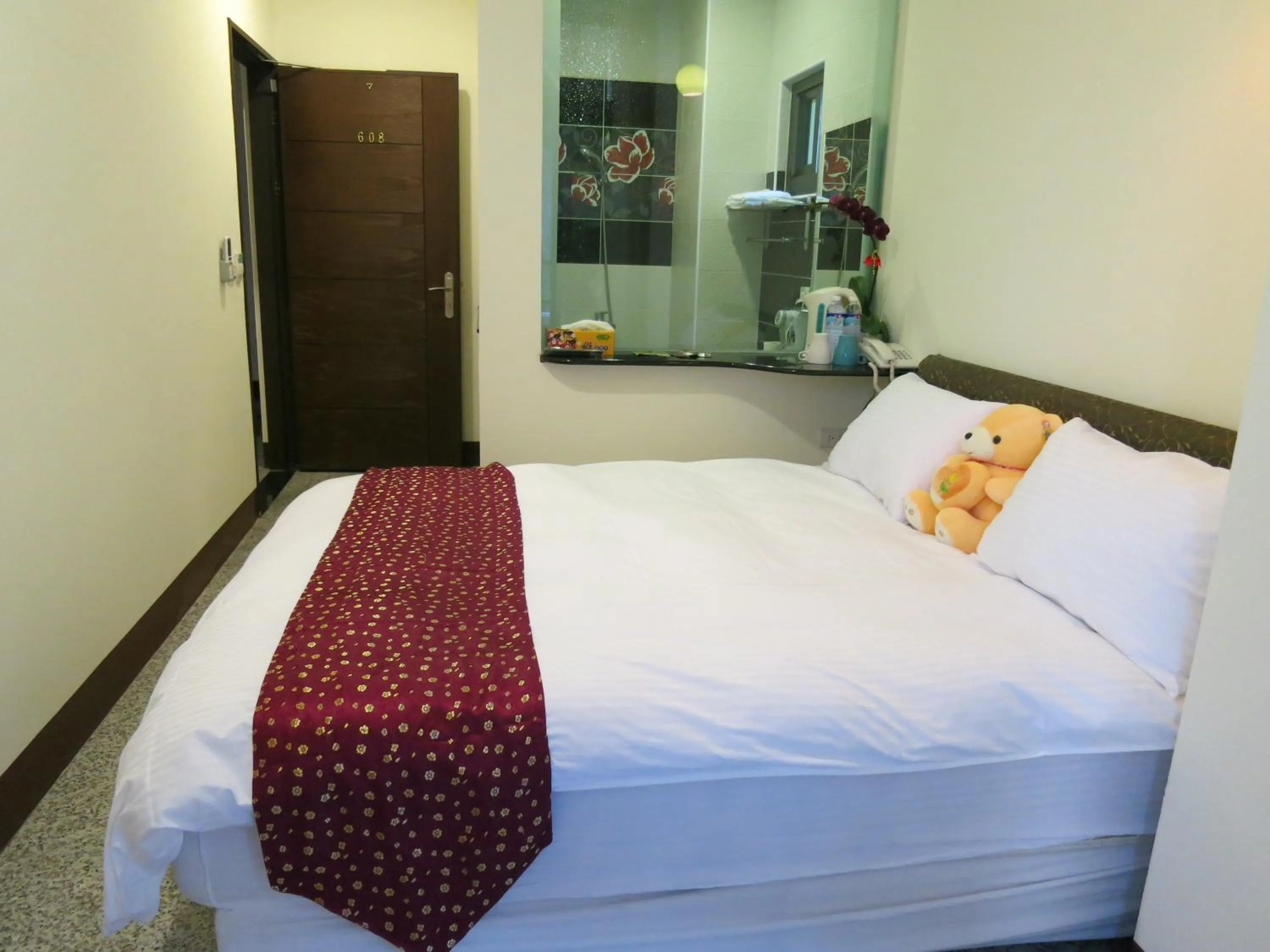 Bedroom, Bed in Sun Moon Lake Crown Yu Hotel