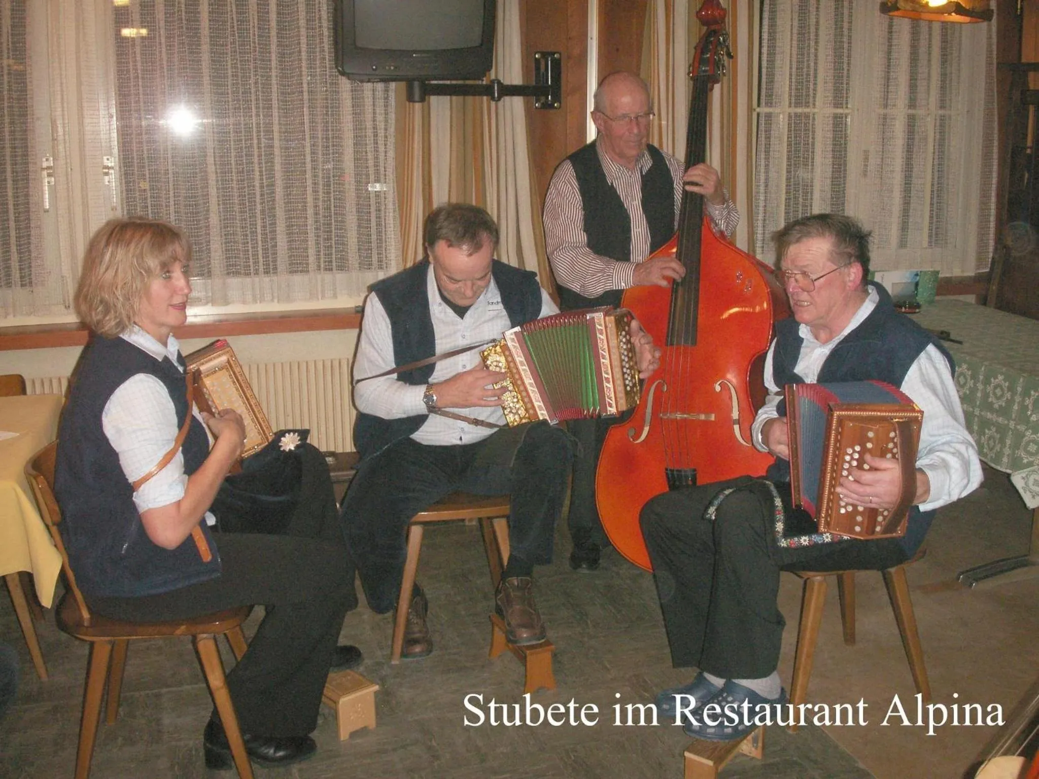 People in Hotel-Restaurant Alpina