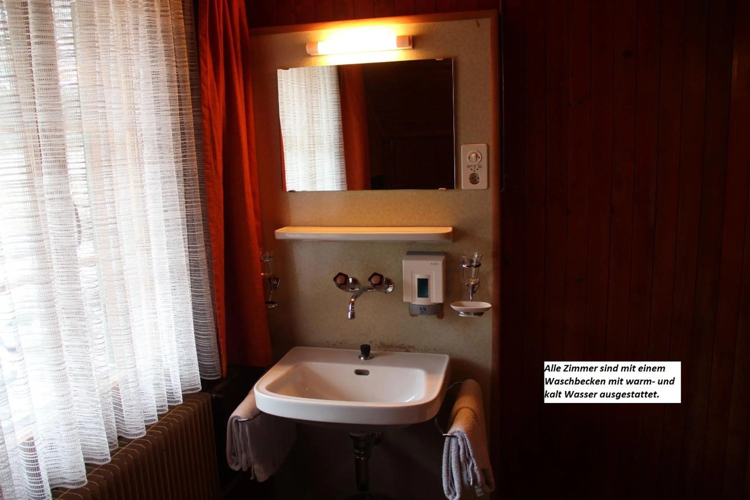 Bathroom in Hotel-Restaurant Alpina