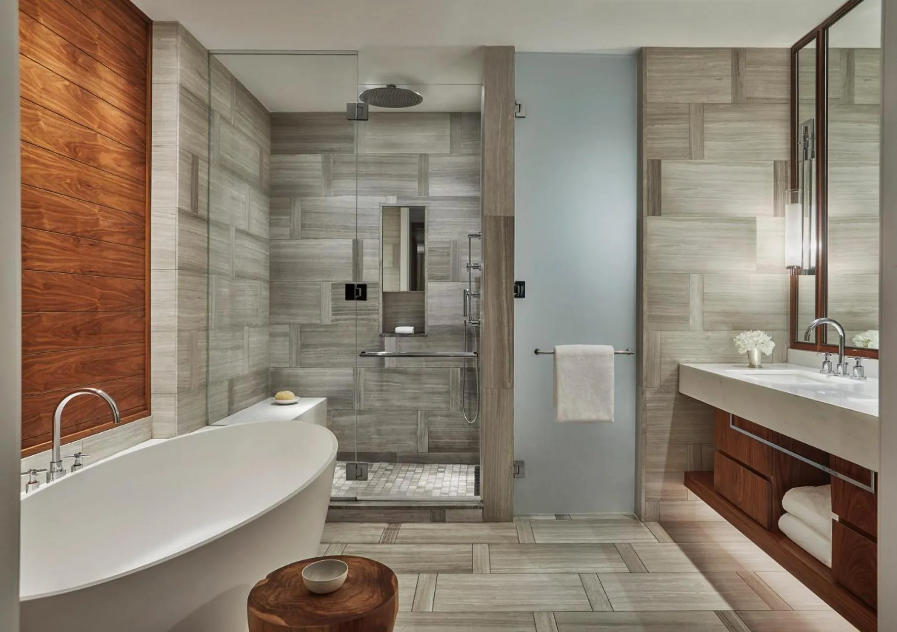 Bathroom in The Ocean Club, A Four Seasons Resort, Bahamas