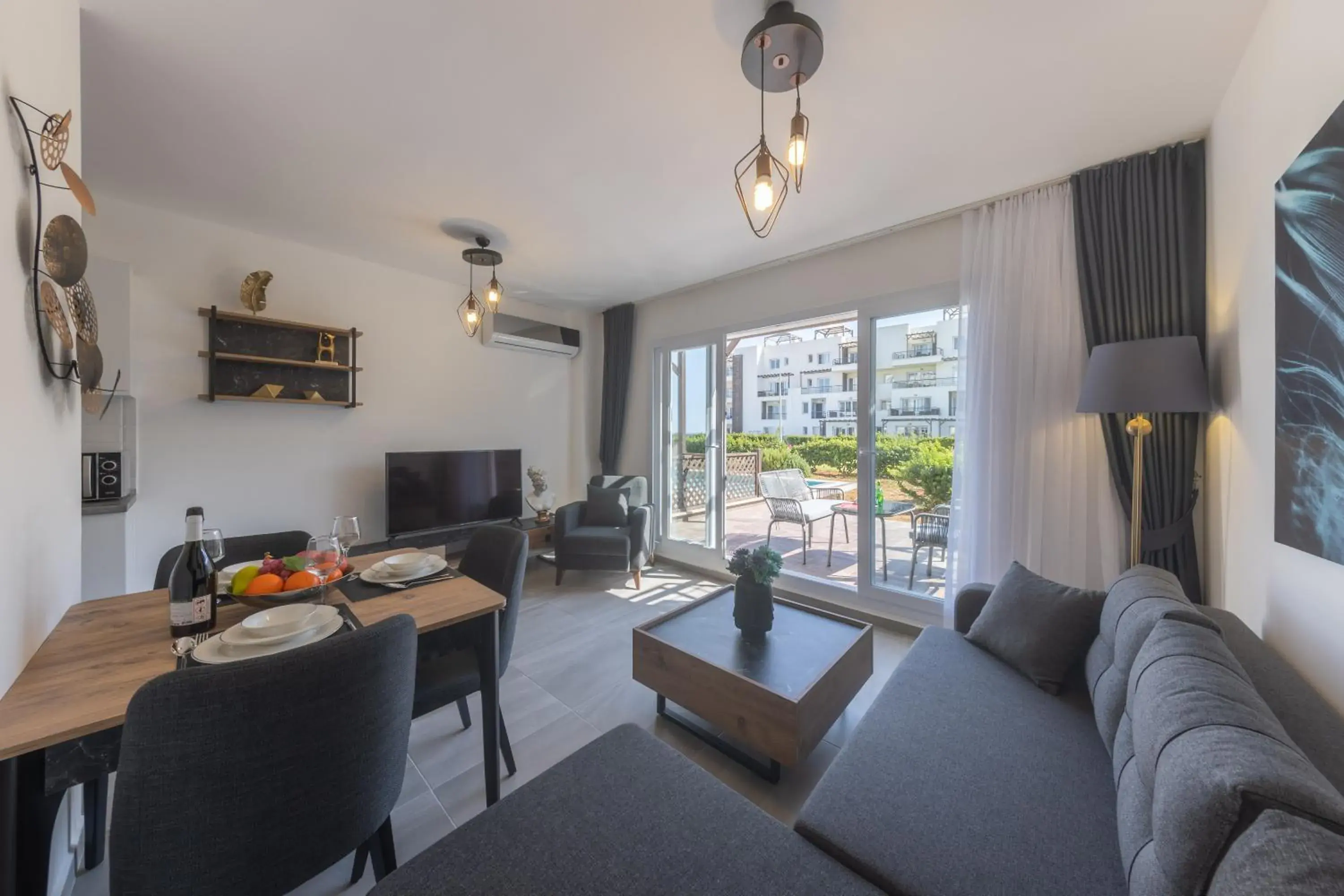 Deluxe One Bedroom Smart Apartment in Thalassa Beach Resort & Spa Retreat Deluxe One Bedroom Smart Apartment in Thalassa Beach Resort & Spa Retreat