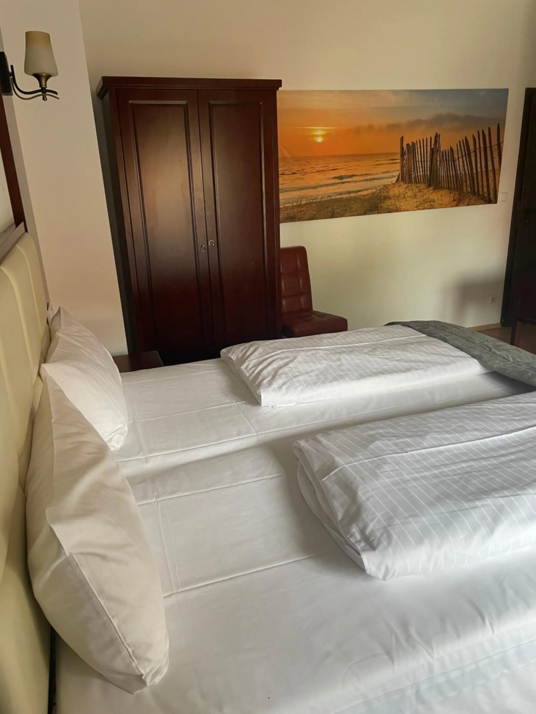 Bed in Hotel Melissa