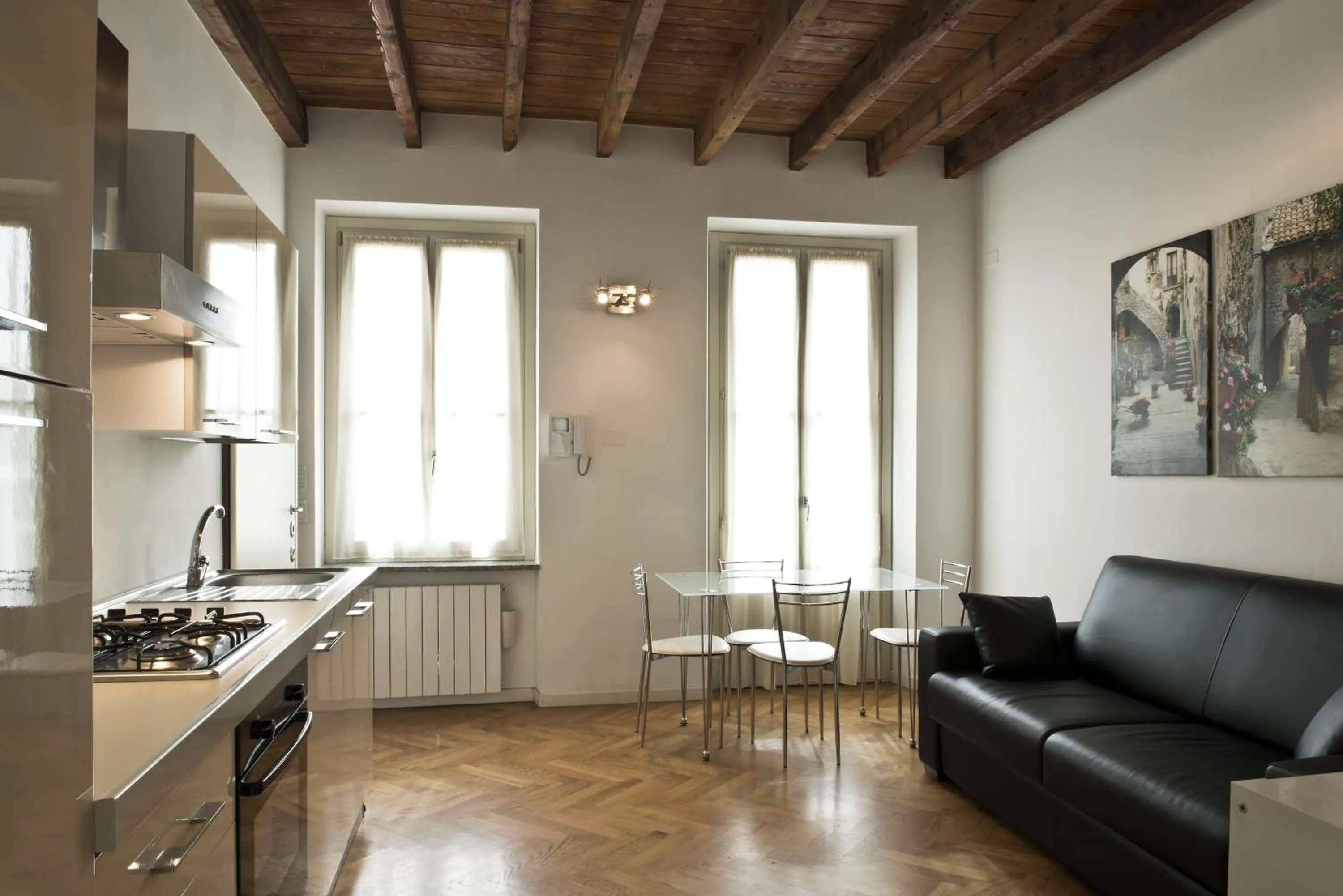 Kitchen or kitchenette in La Maison del Capestrano