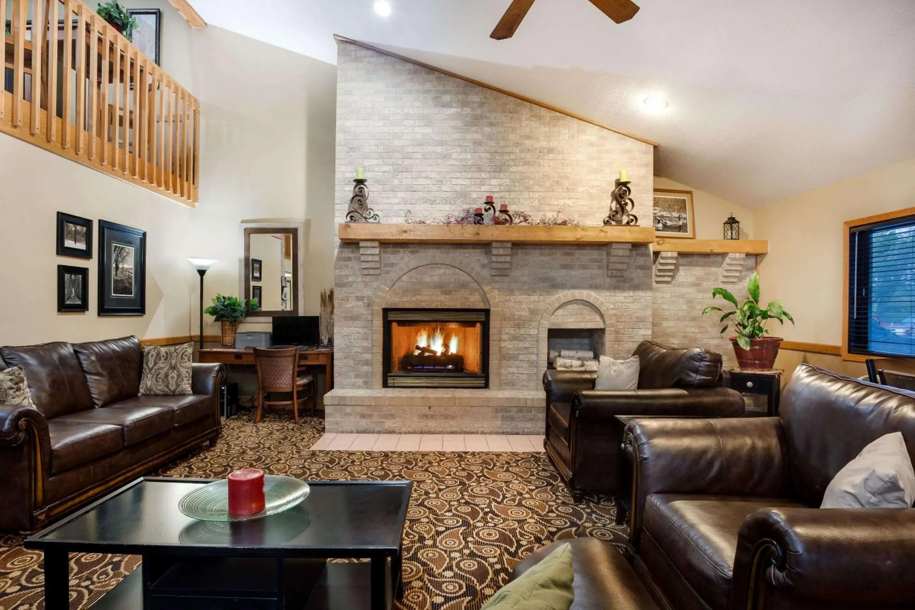 Lobby or reception in AmericInn by Wyndham Tomah Lobby or reception in AmericInn by Wyndham Tomah