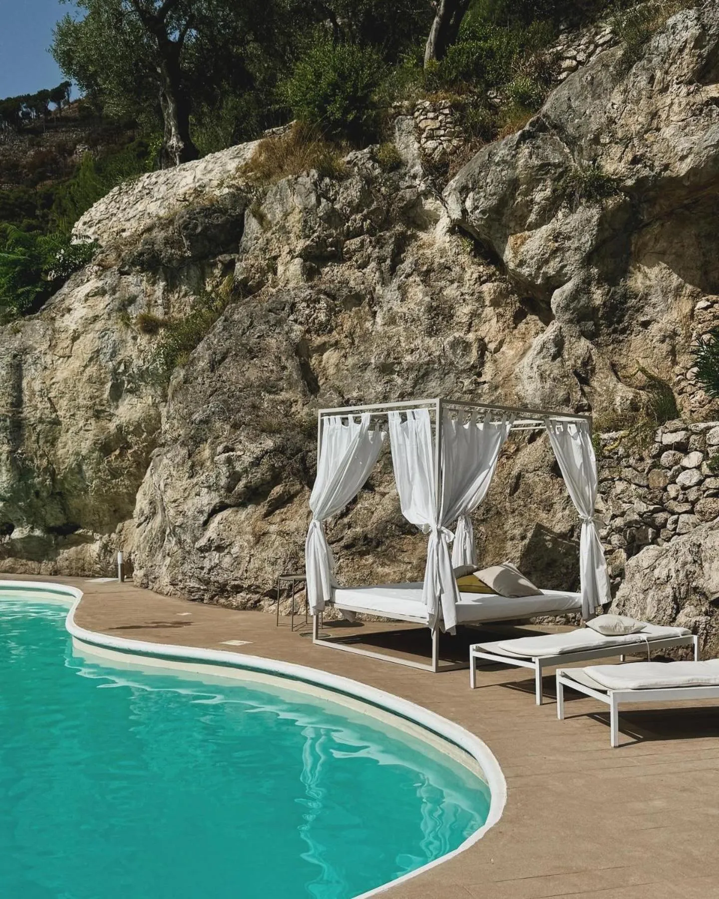 Swimming pool in Il Saretto