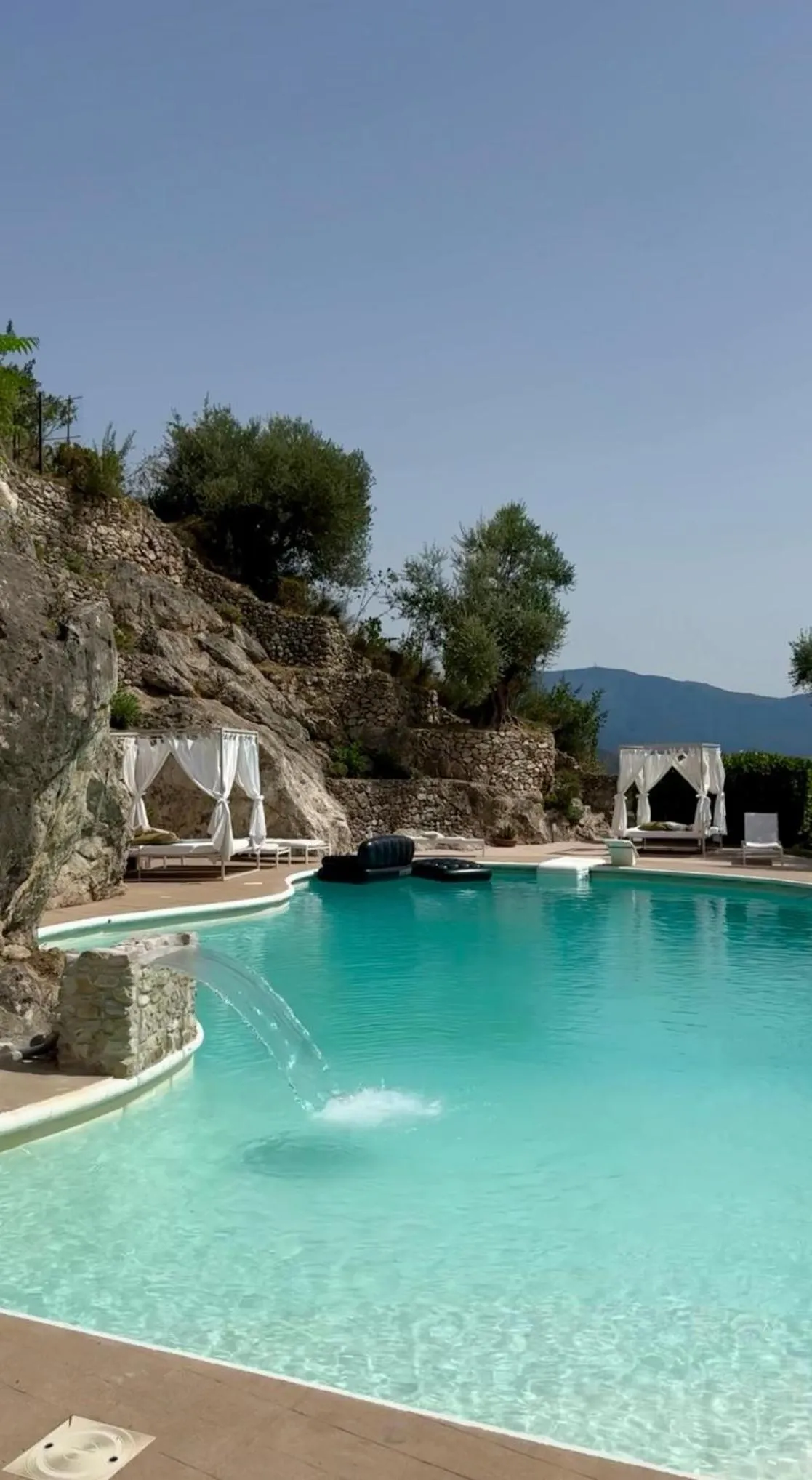 Swimming pool in Il Saretto