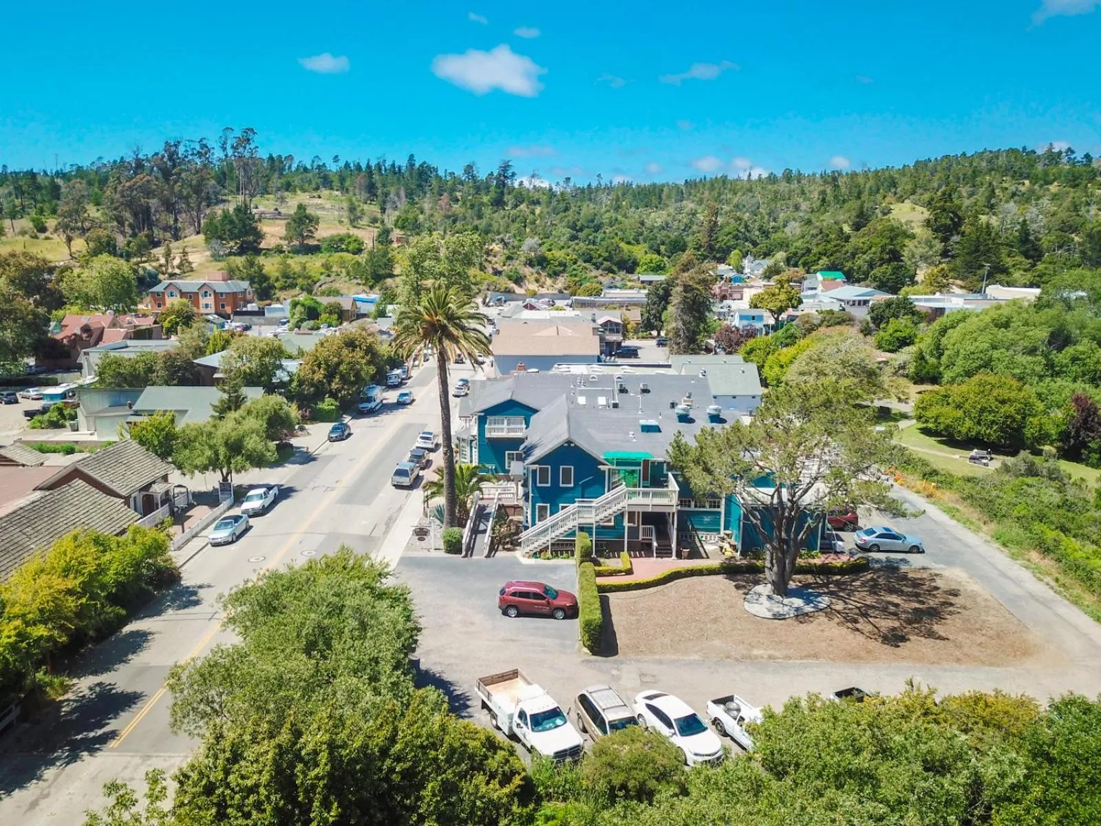Bird's eye view in The Rigdon House